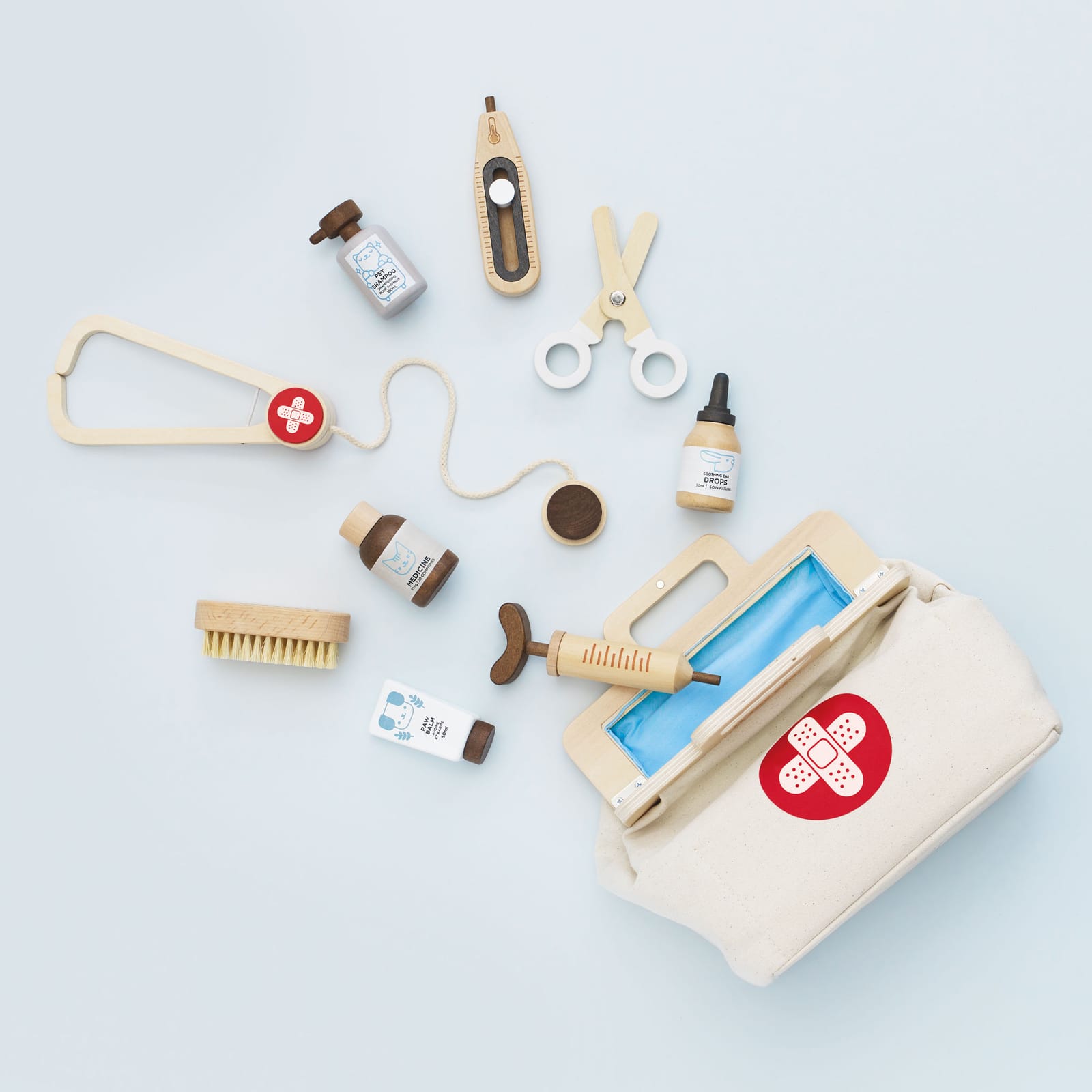 Animal Vet Set - 10 Pieces