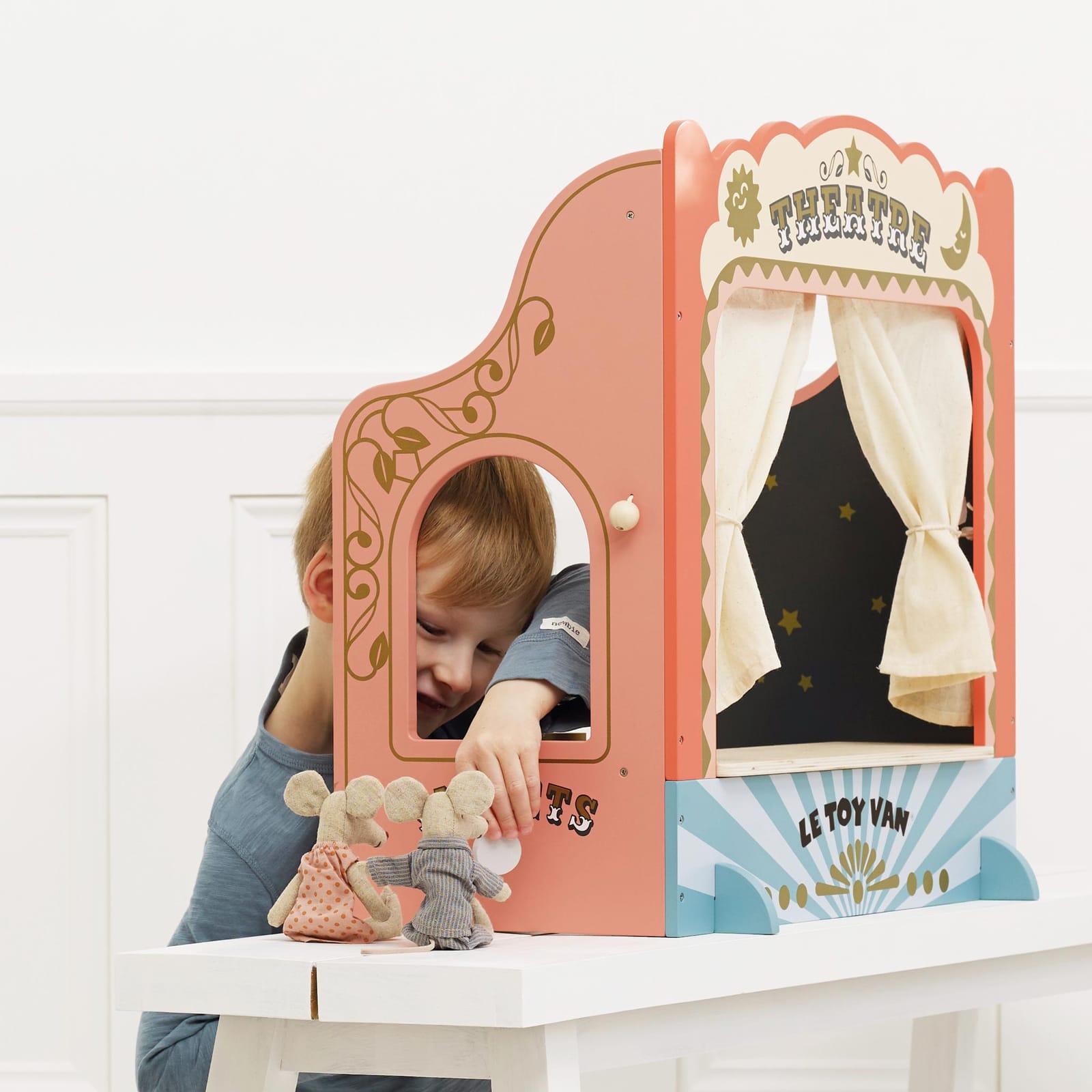 Tabletop Puppet Wooden Theatre