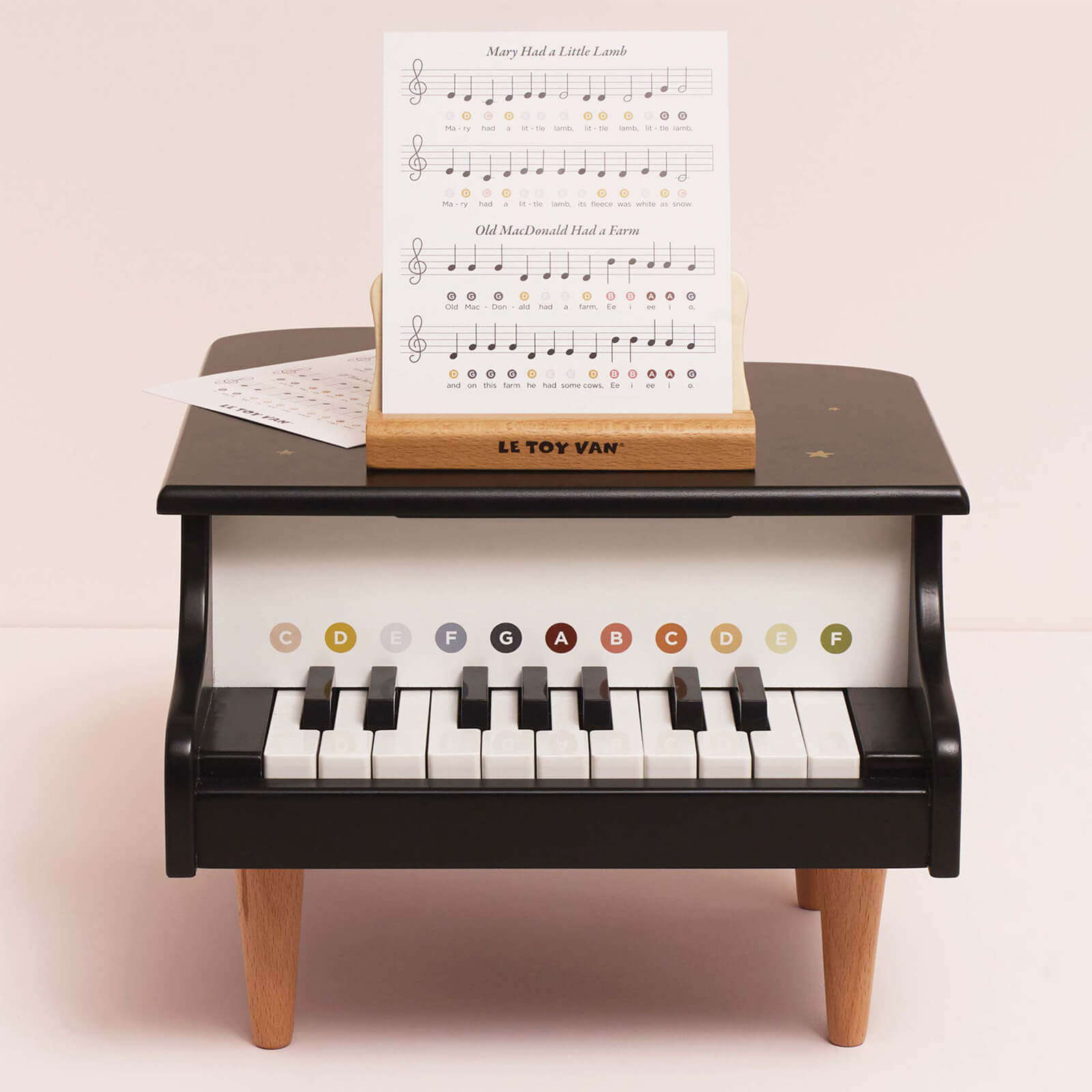 Wooden Grand Piano Toy