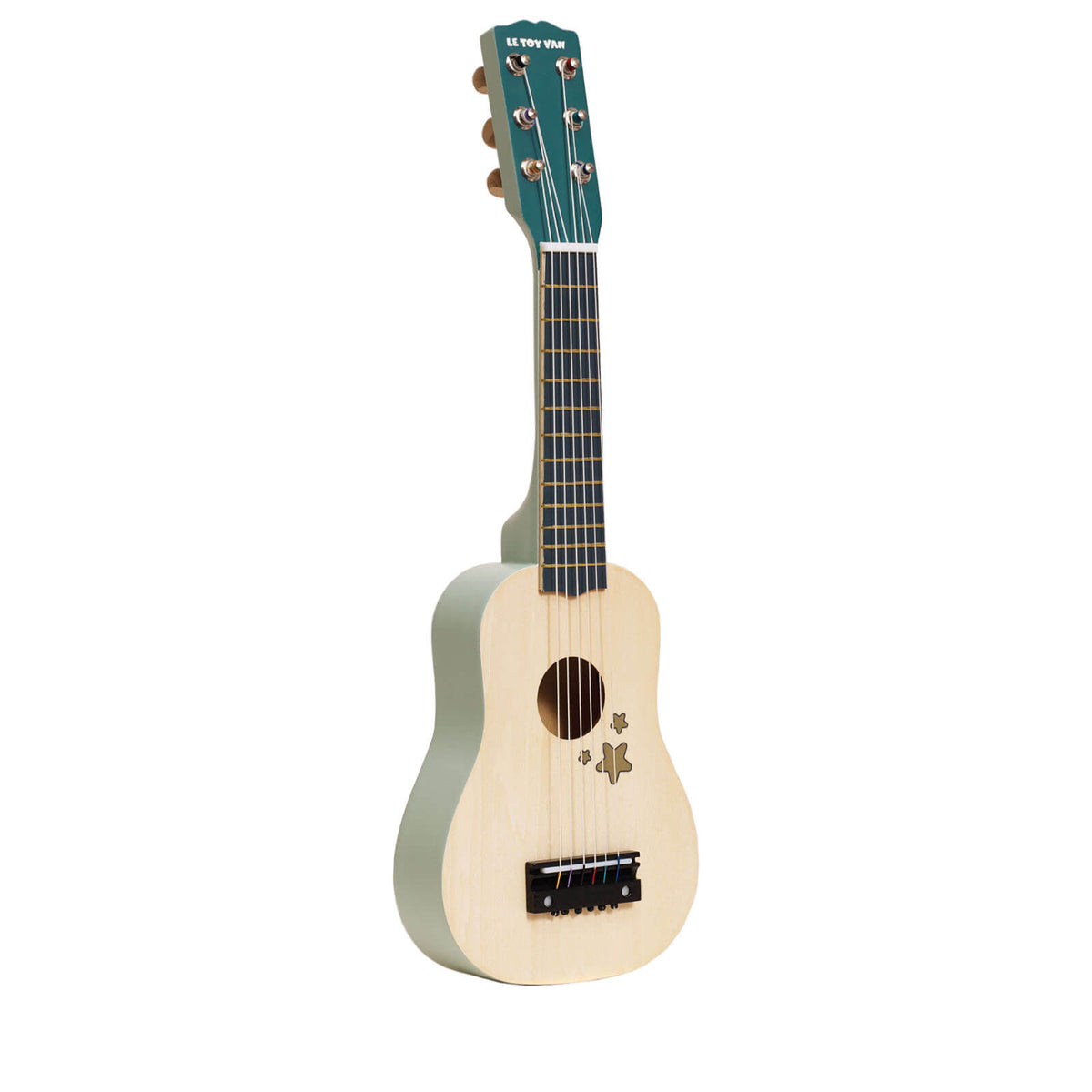 Natural Blue Guitar Play Instrument