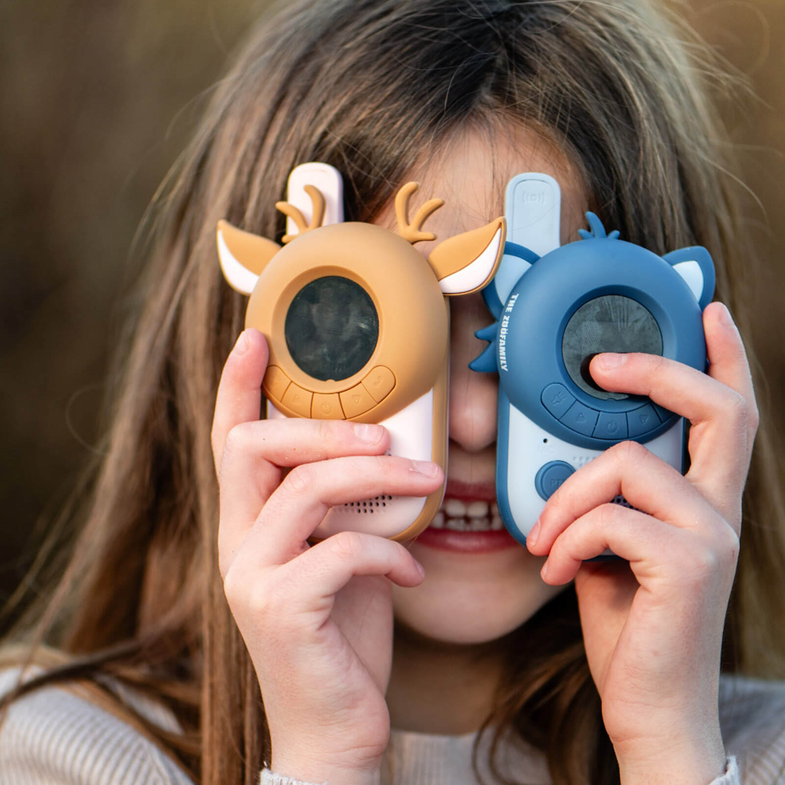 Walkie Talkie Set - Racoon and Deer
