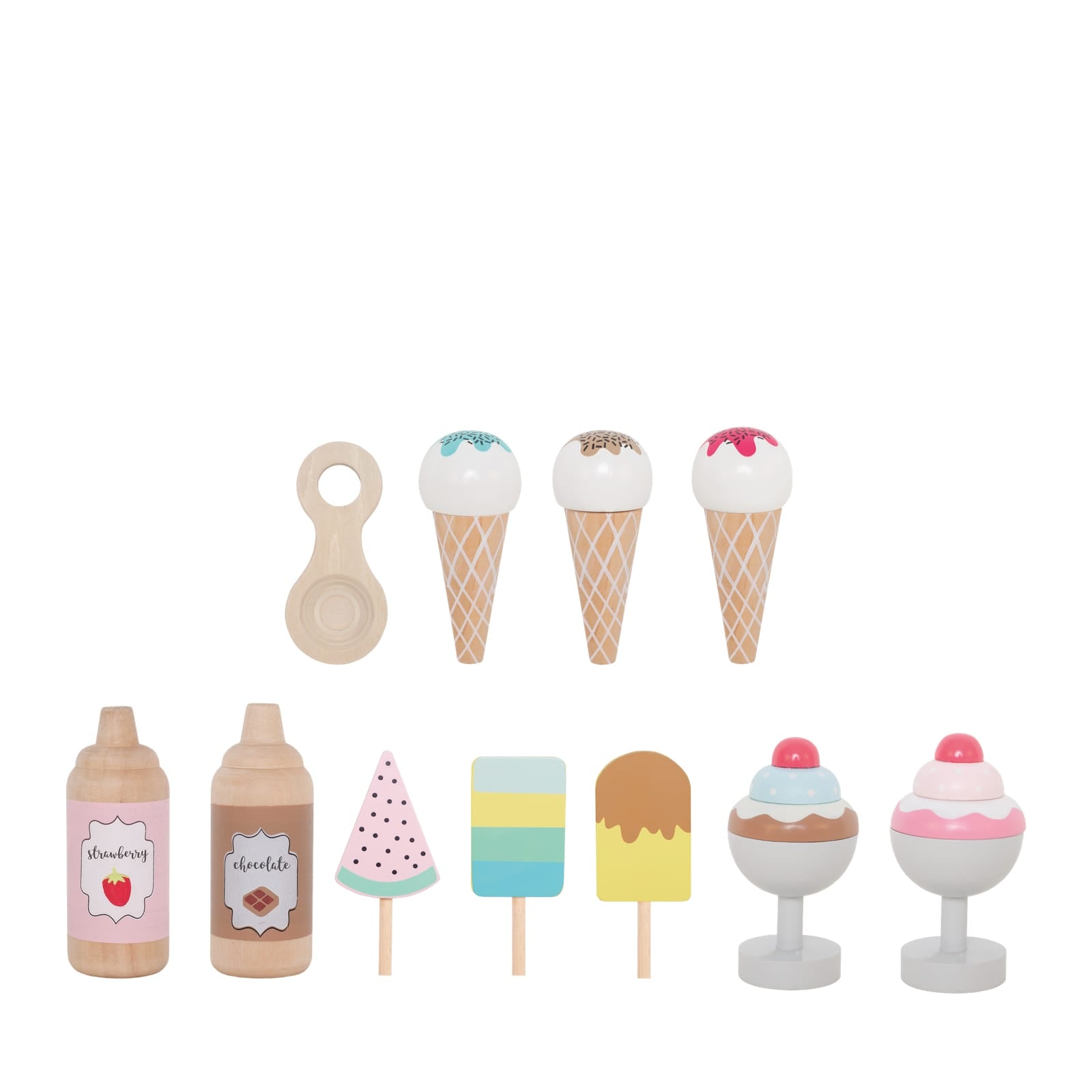 Wooden Ice Cream Shop