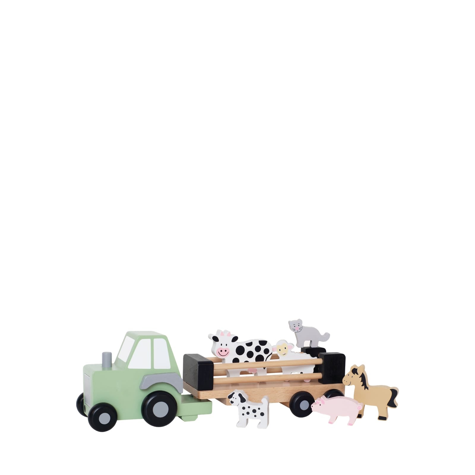 Farm Tractor with Animals