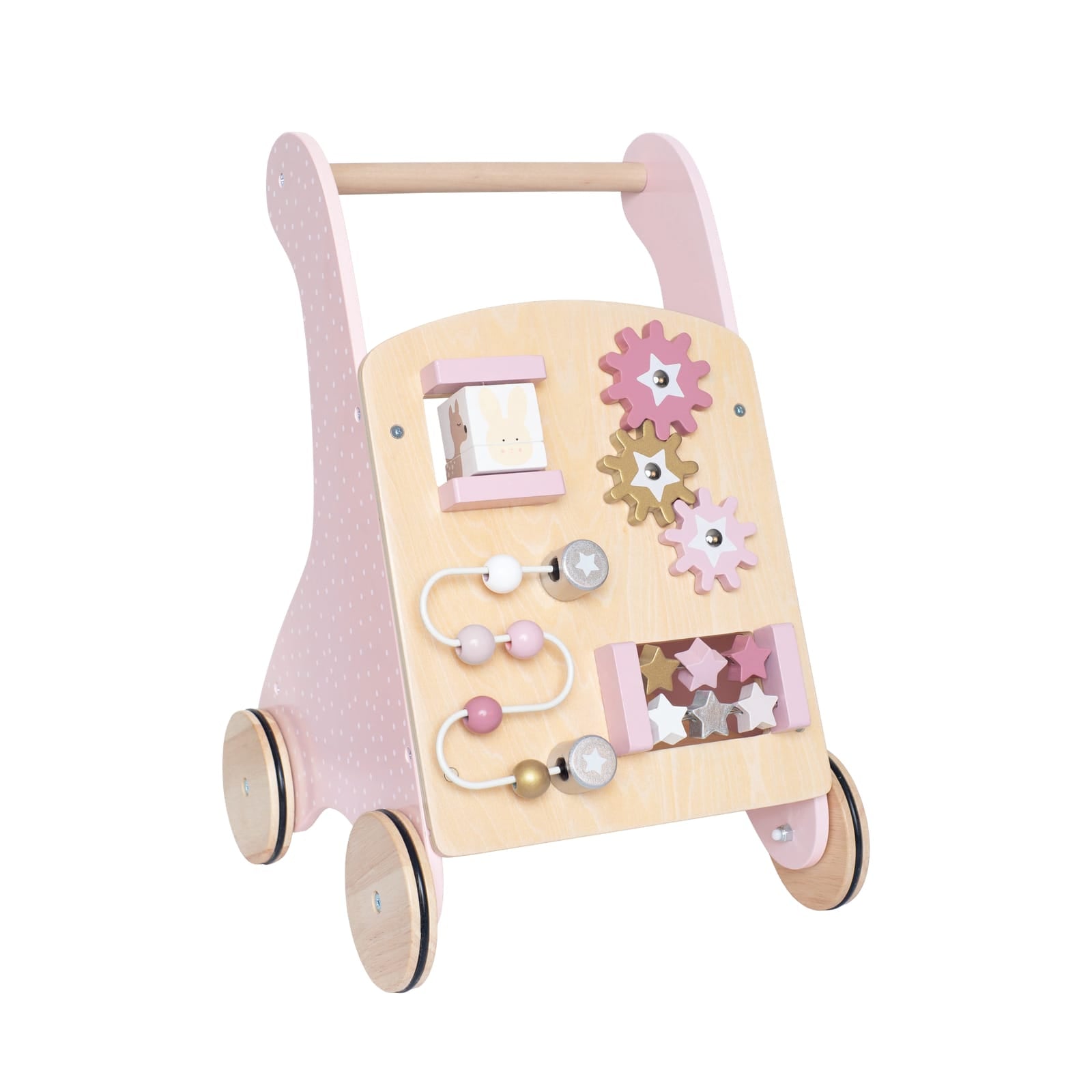 Pink Activity Baby Walker - Bunny