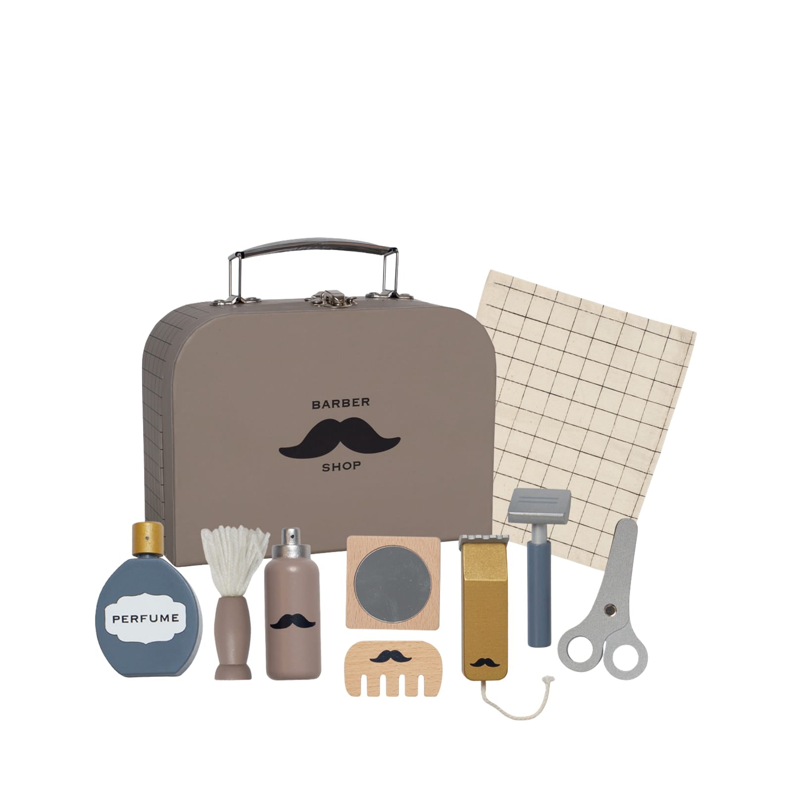 Barber Suitcase and Accessories