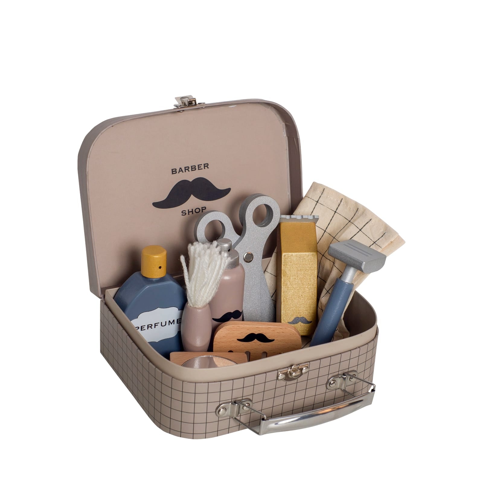 Barber Suitcase and Accessories