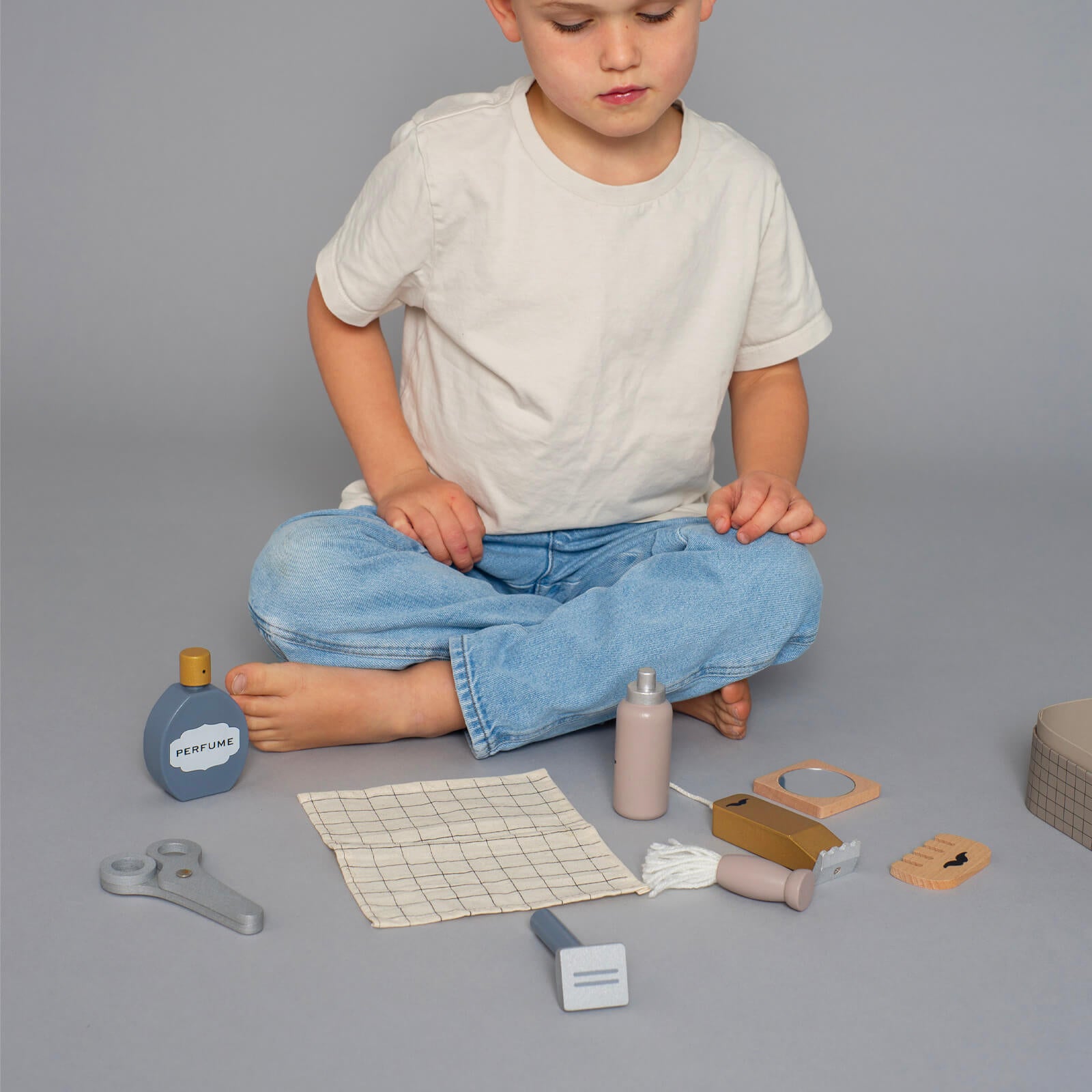 Barber Suitcase and Accessories