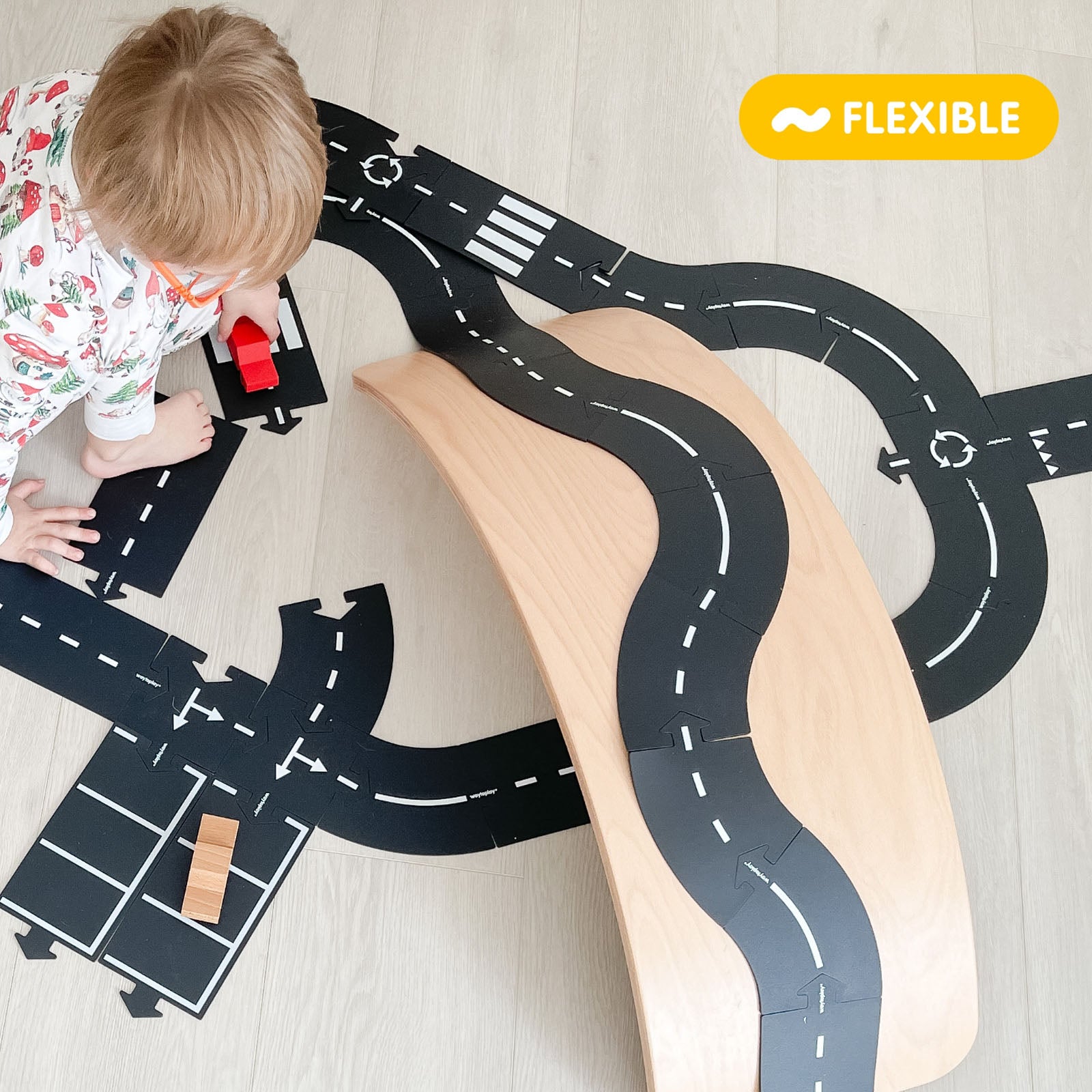 Highway - Road Track 24 Pieces