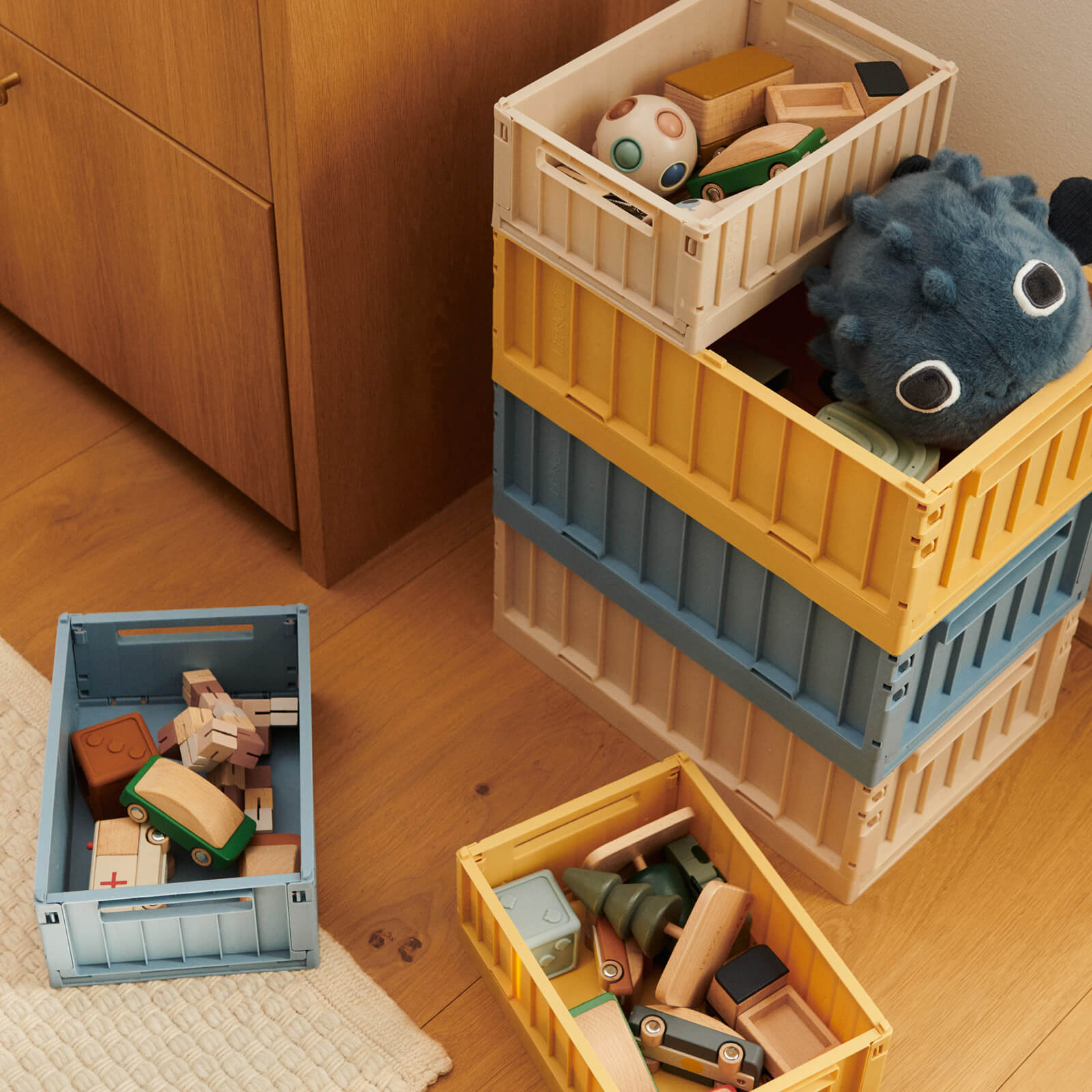 Weston Storage Box Small 2 Pack - Apple Blossom