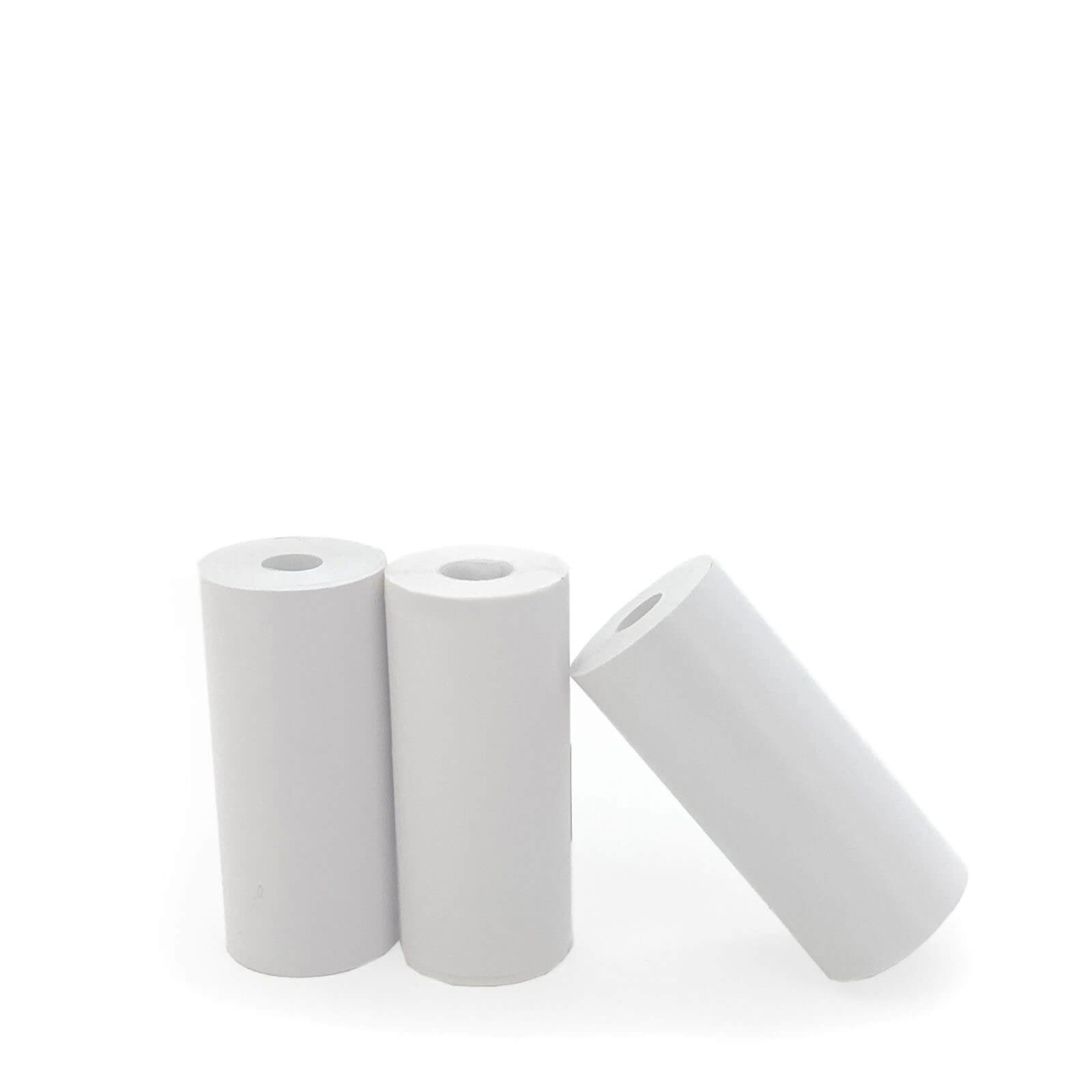 3 Paper Rolls Refills - White