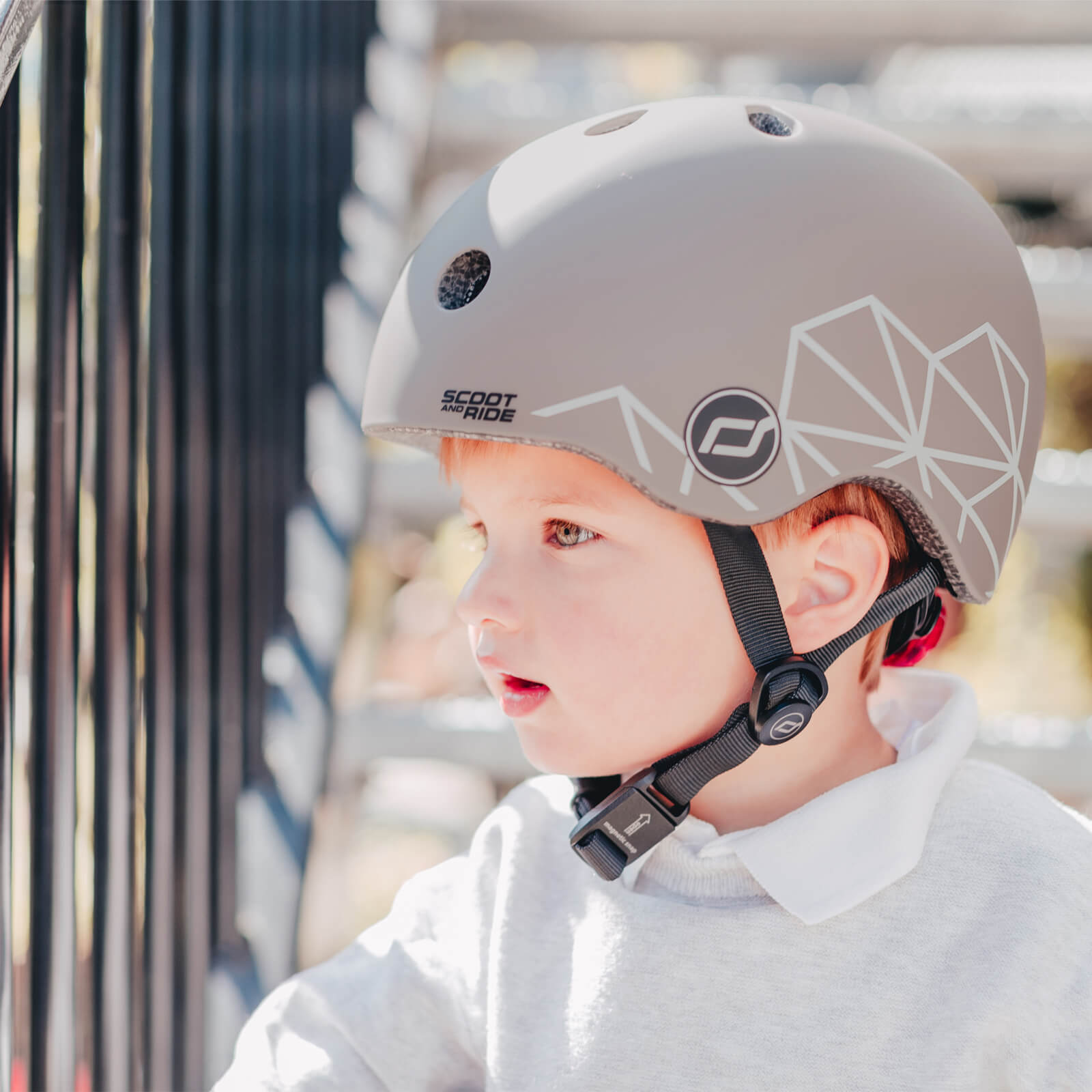 XXS-S Helmet - Brown Lines
