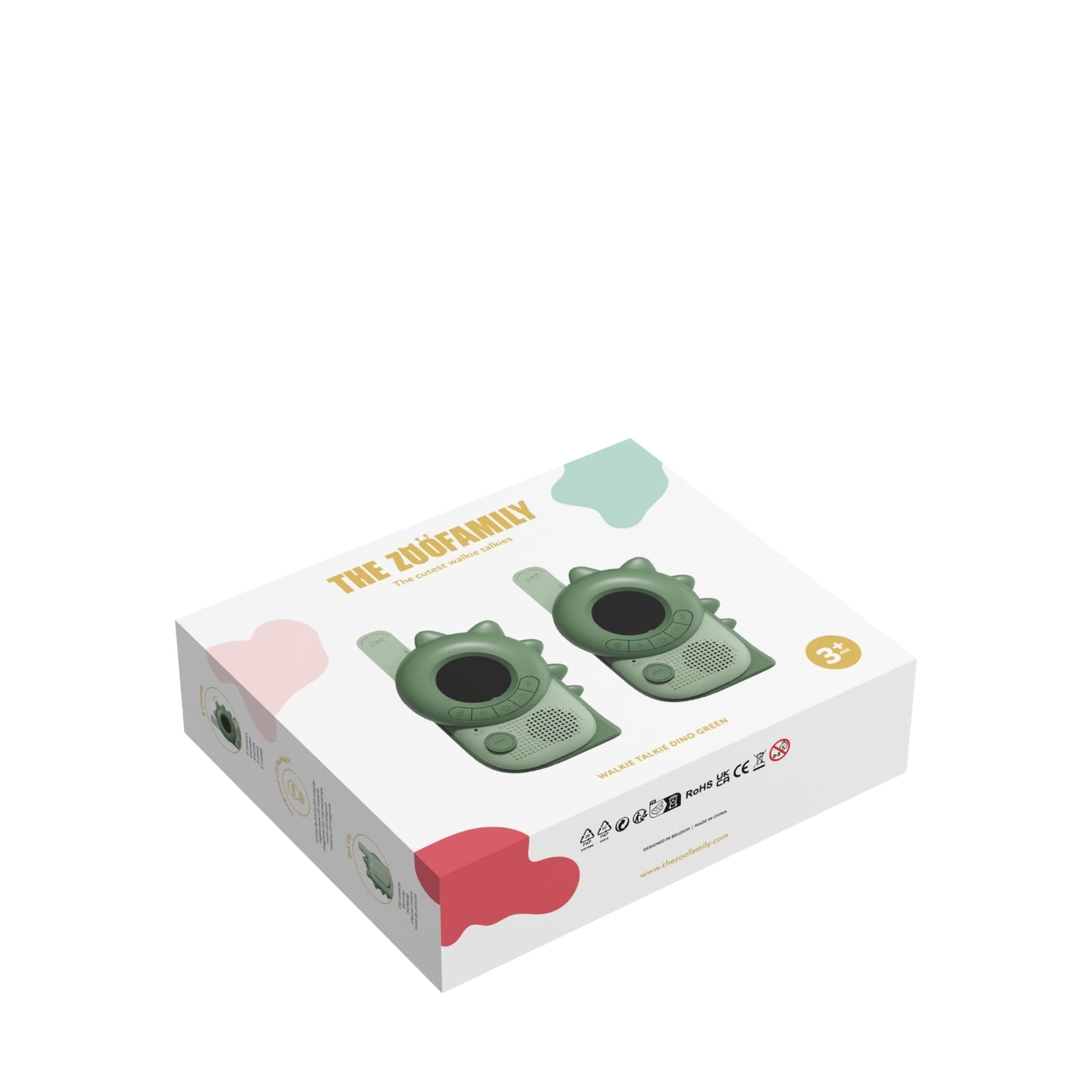 Walkie Talkie Set - Dino Green