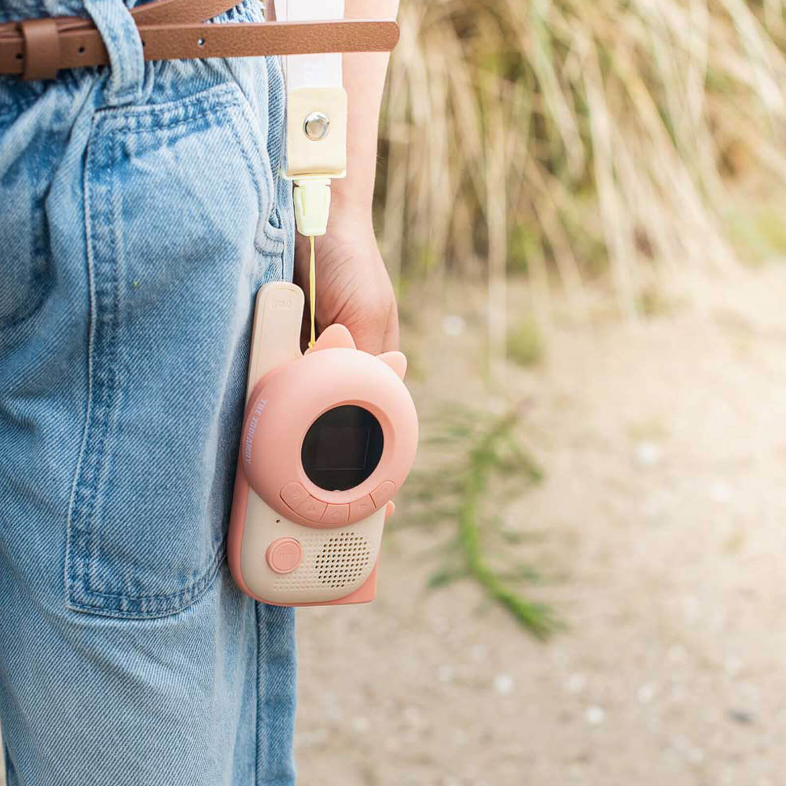 Walkie Talkie Set - Dino Pink