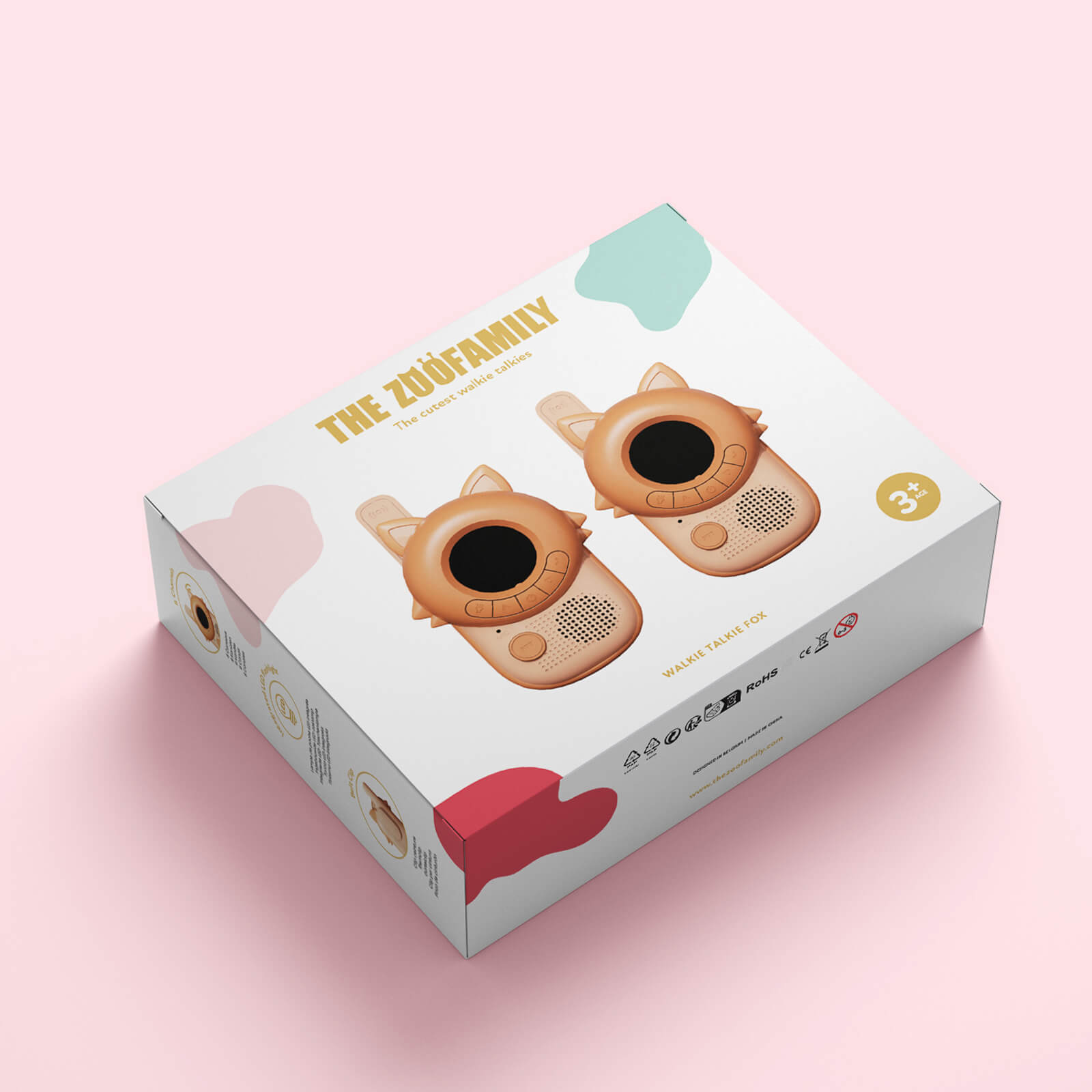 Walkie Talkie Set - Foxes