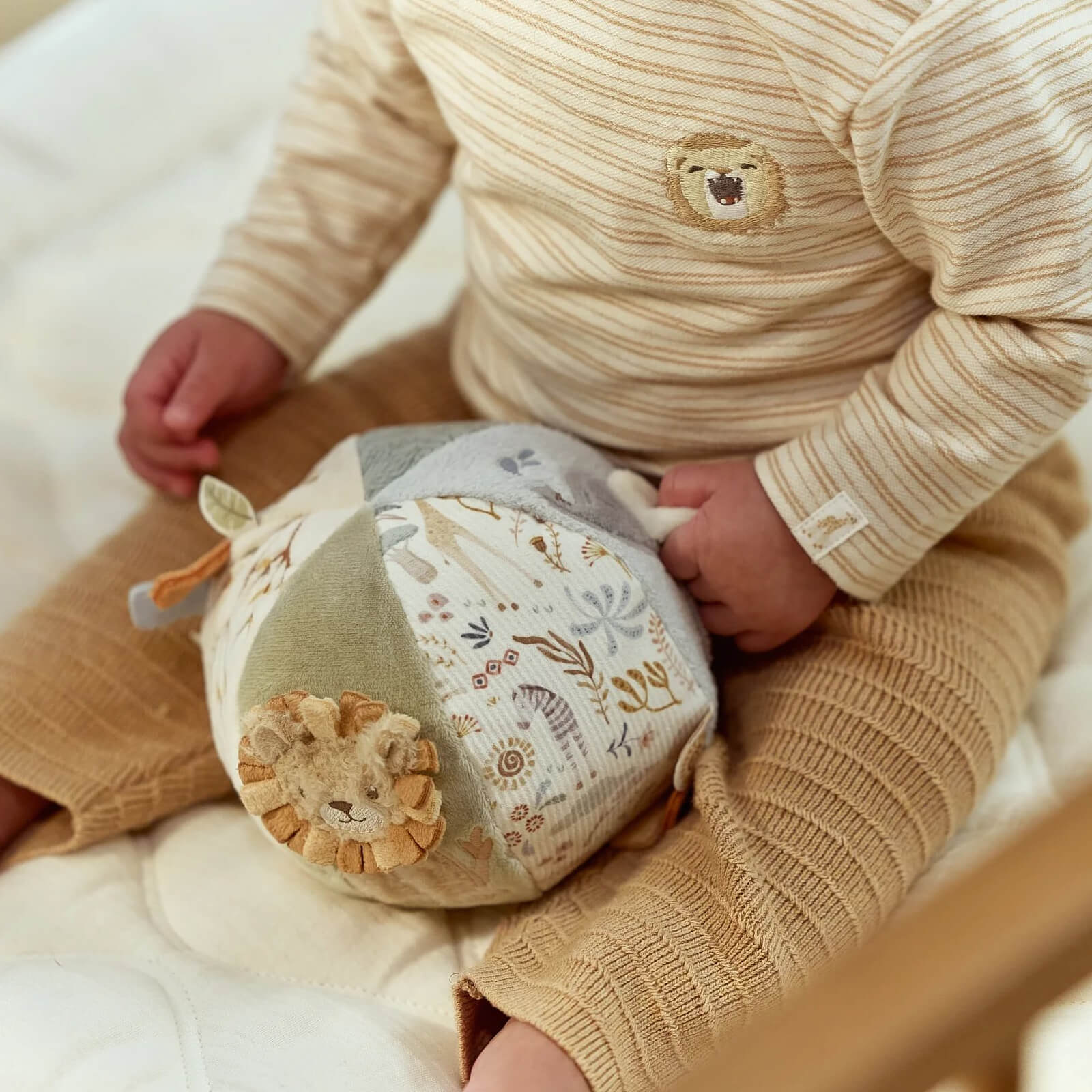 Soft Activity Ball - Safari Friends