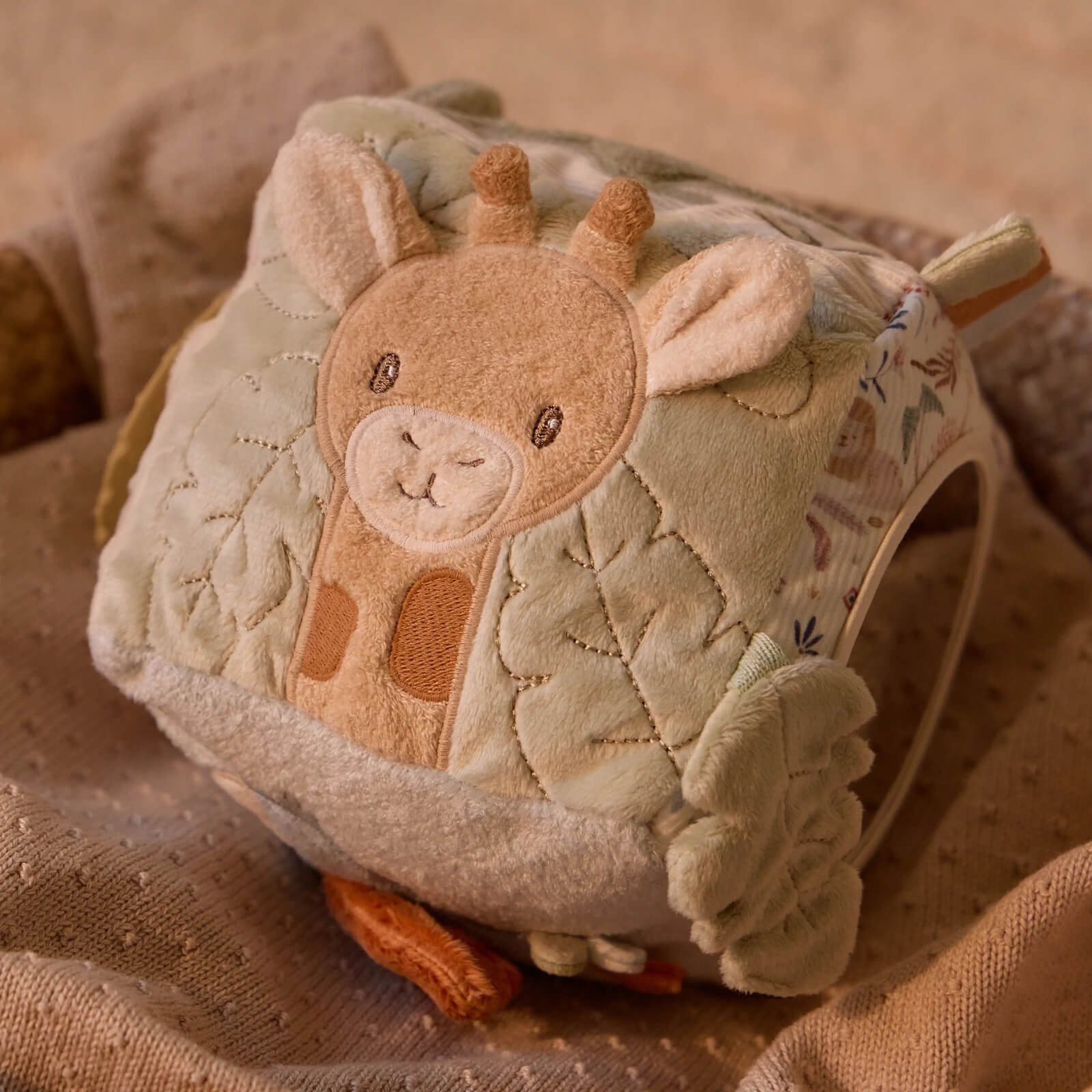 Soft Activity Cube - Safari Friends