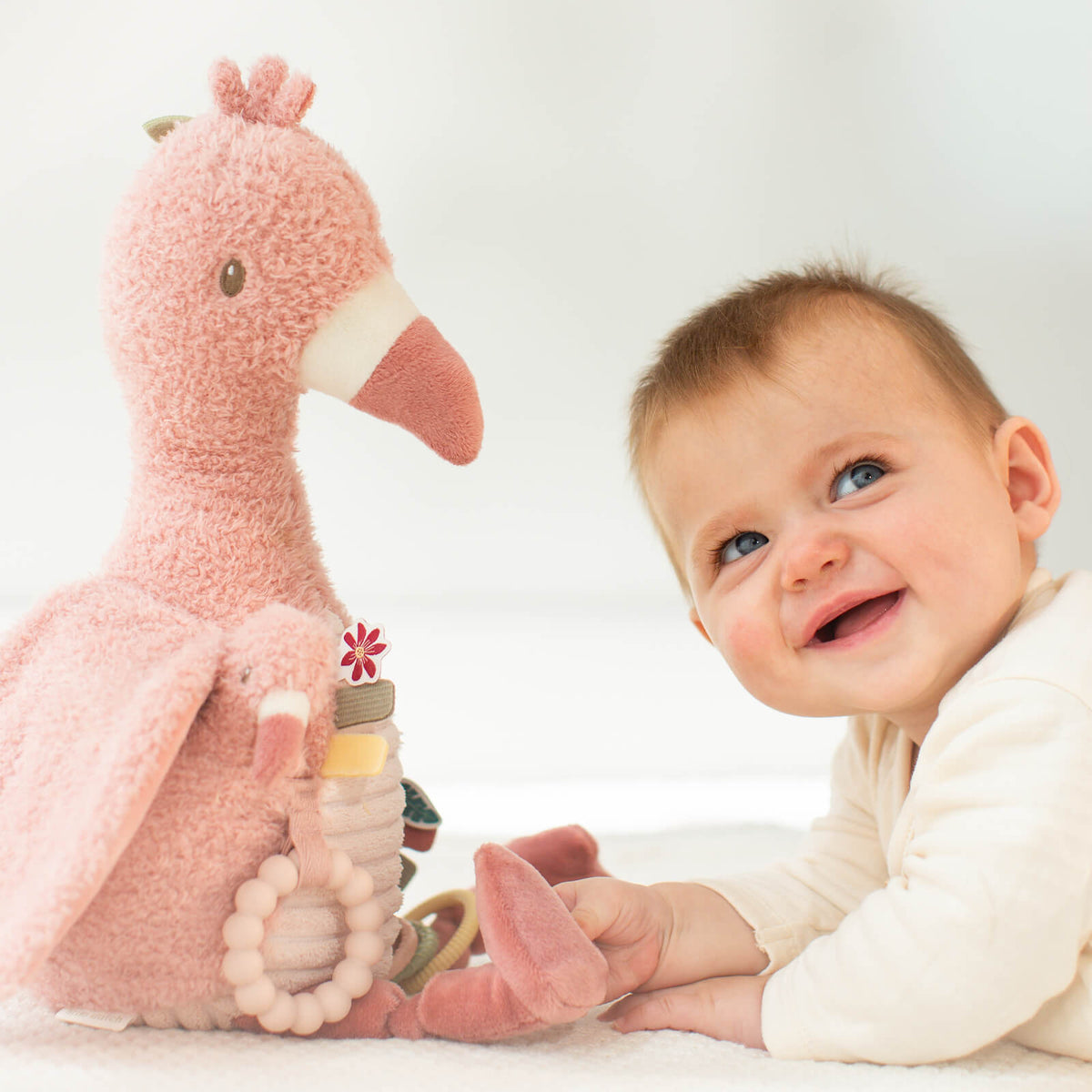 Activity Cuddle Toy 45cm - Flamingo