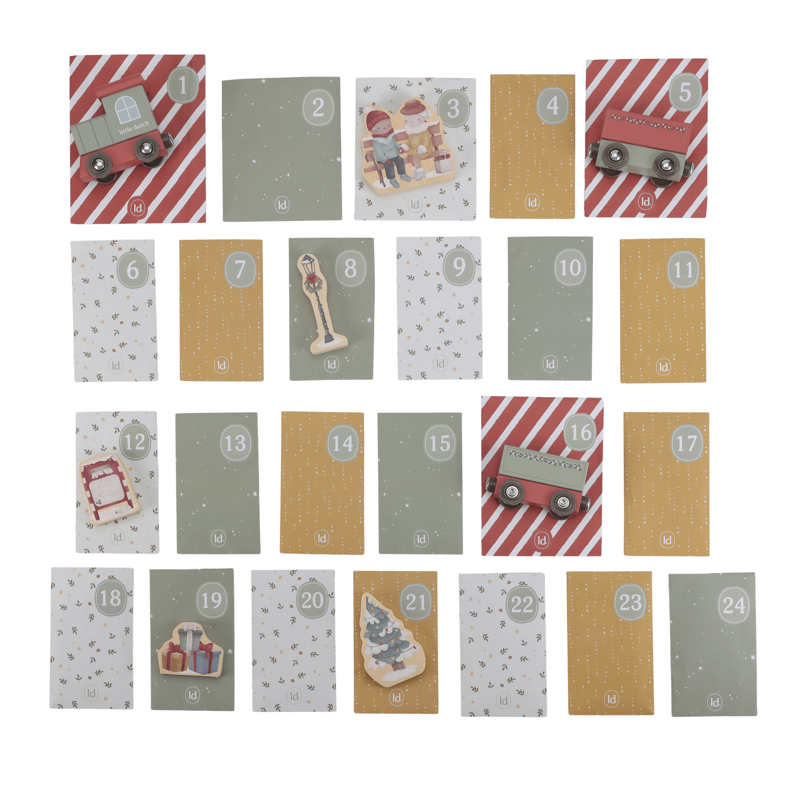 Advent Calendar - Train Track Scene