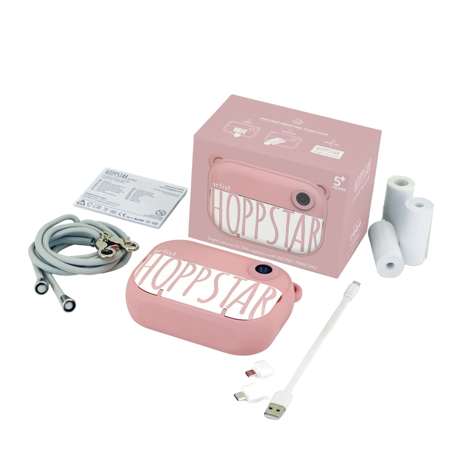 Artist Digital Camera with Instant Print - Blush