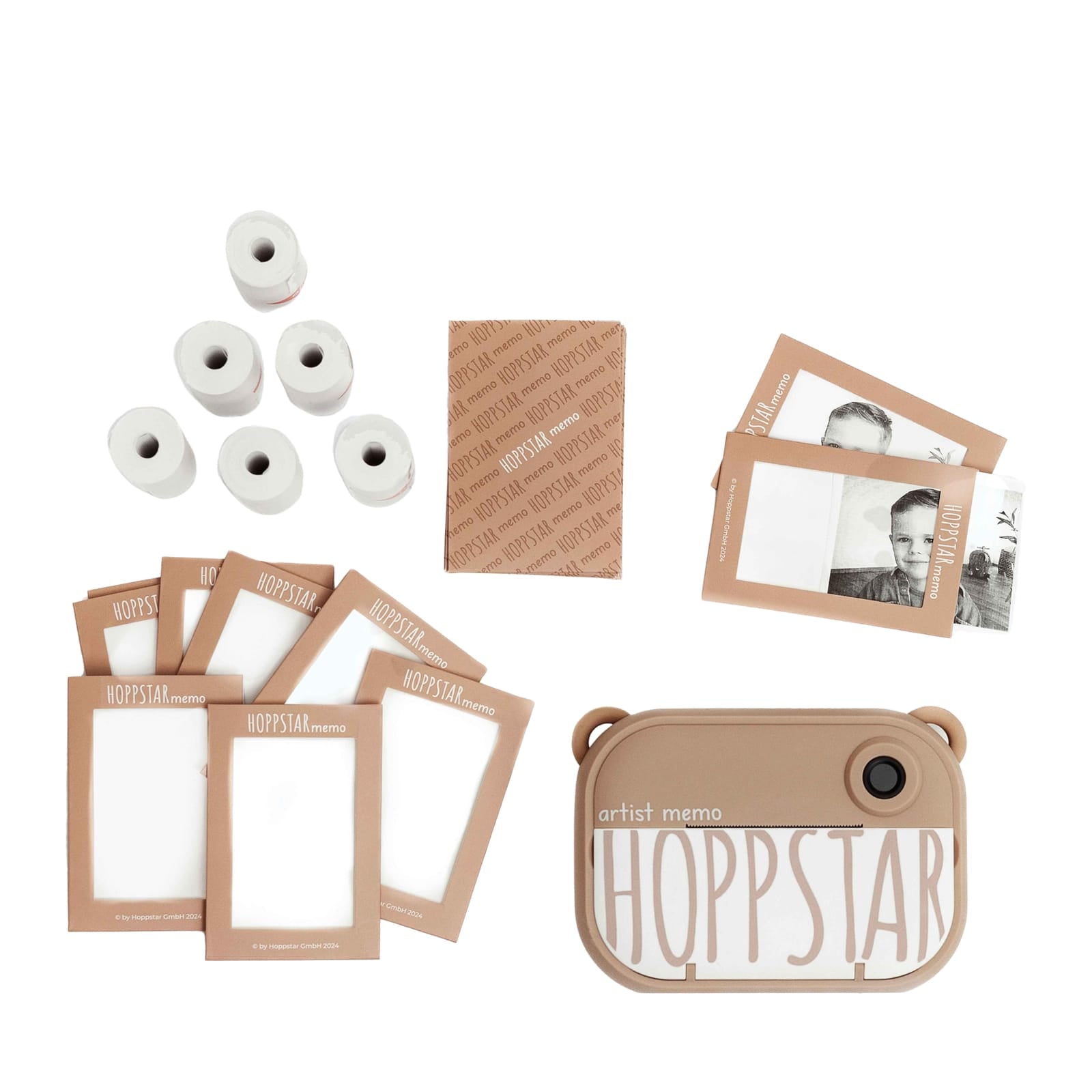 Artist Digital Camera with Instant Print - Almond Memo