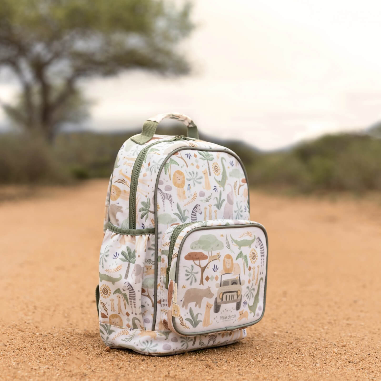 Large Backpack - Safari Friends
