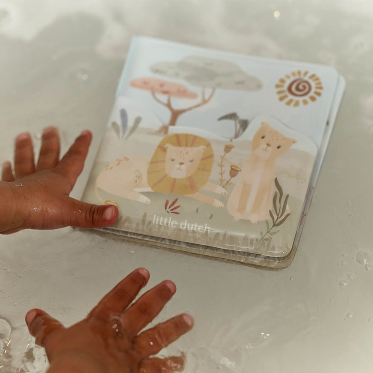 Bath Book - Safari Friends