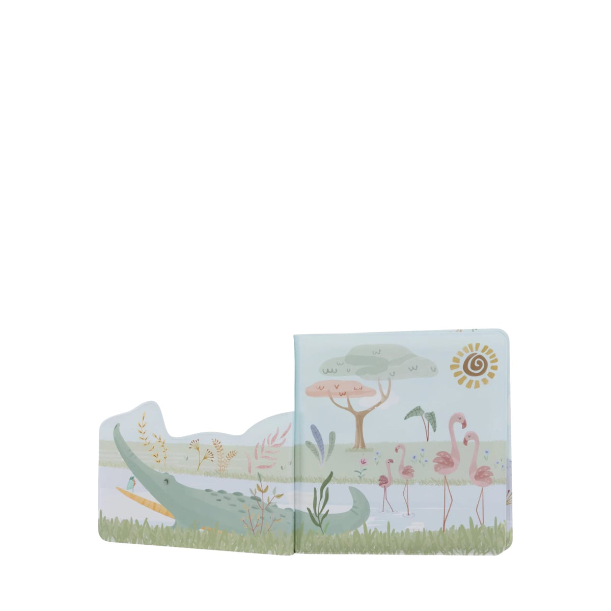 Bath Book - Safari Friends