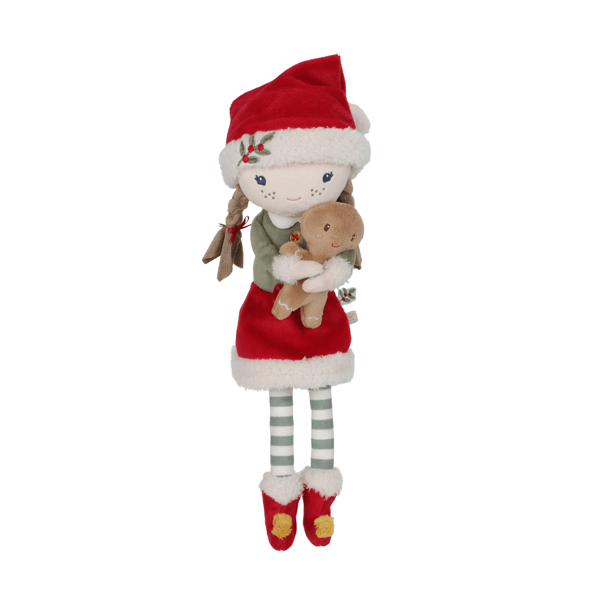 Soft Cuddle Doll Christmas Rosa 35 cm