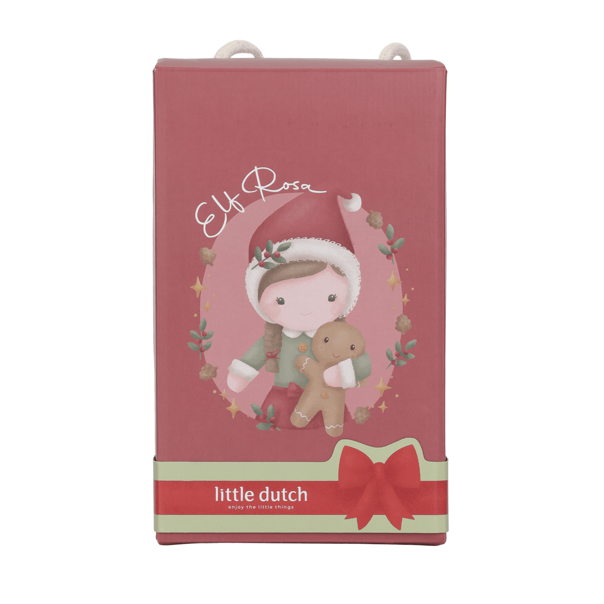 Soft Cuddle Doll Christmas Rosa 35 cm