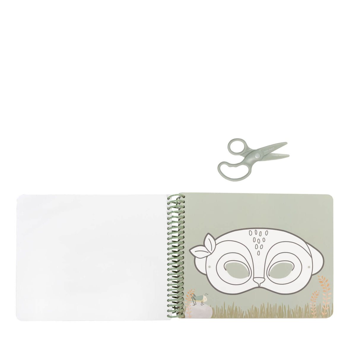 Book With Scissors - Safari Friends