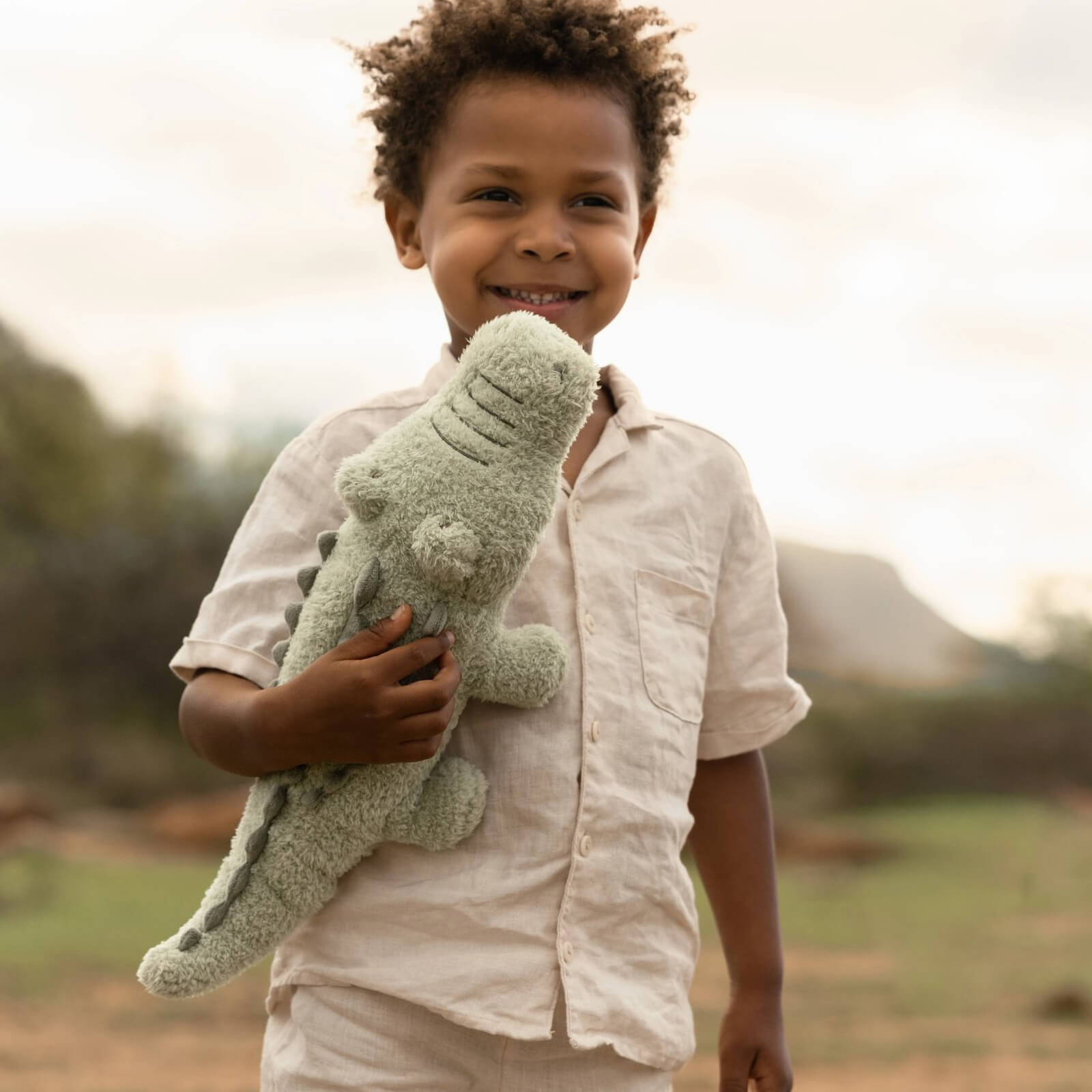 Soft Cuddle Toy 43cm - Crocodile