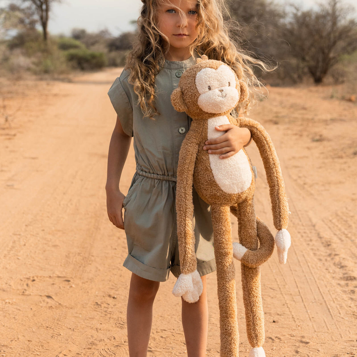 Soft Cuddle Toy 80cm - Monkey