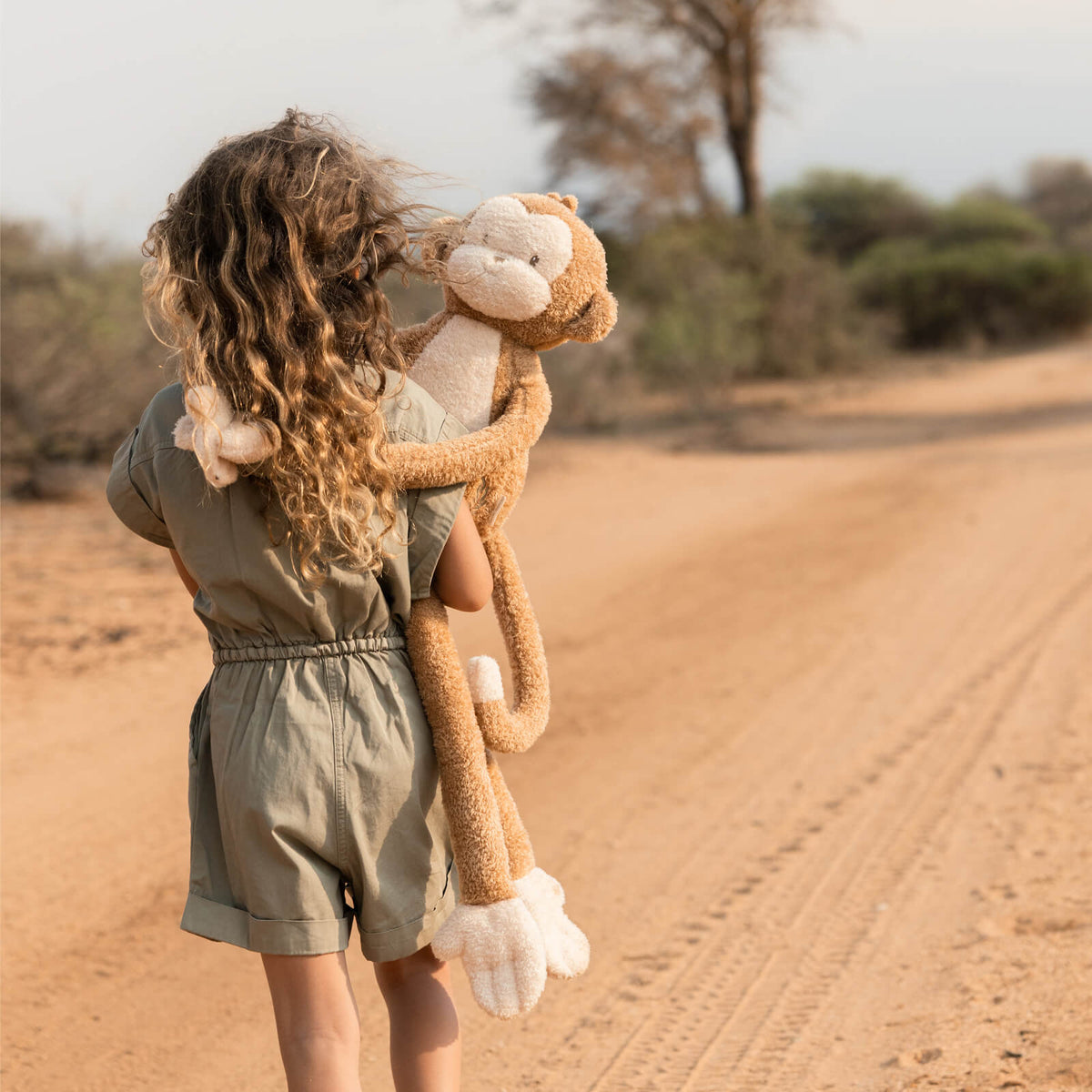 Soft Cuddle Toy 80cm - Monkey