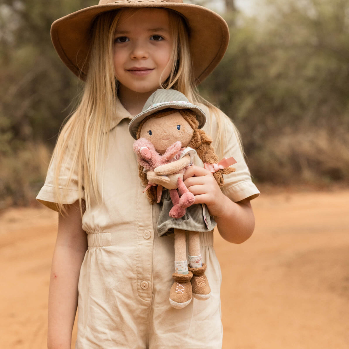 Soft Cuddle Doll - Ranger Rosa 35cm