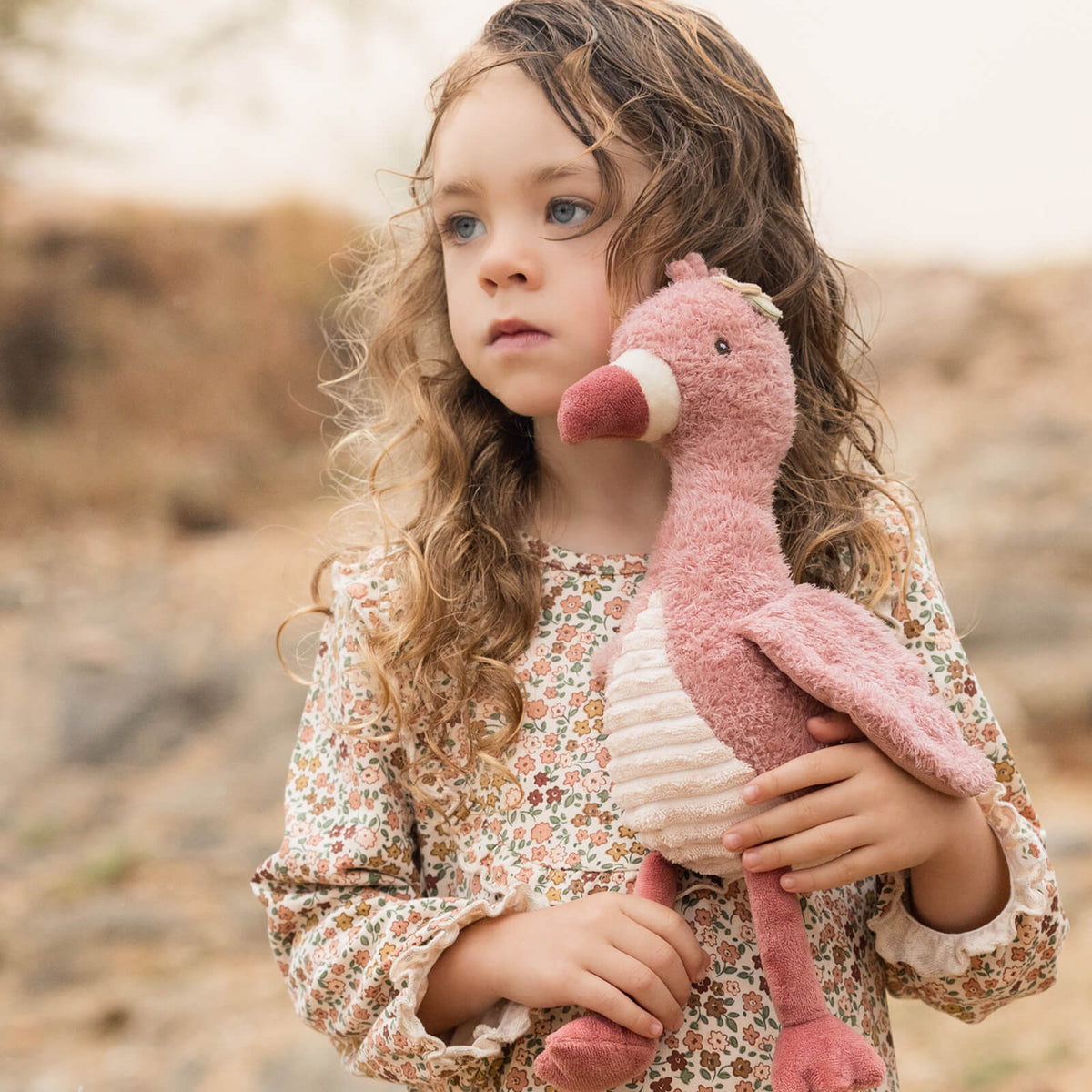 Soft Cuddle Toy 38cm - Flamingo