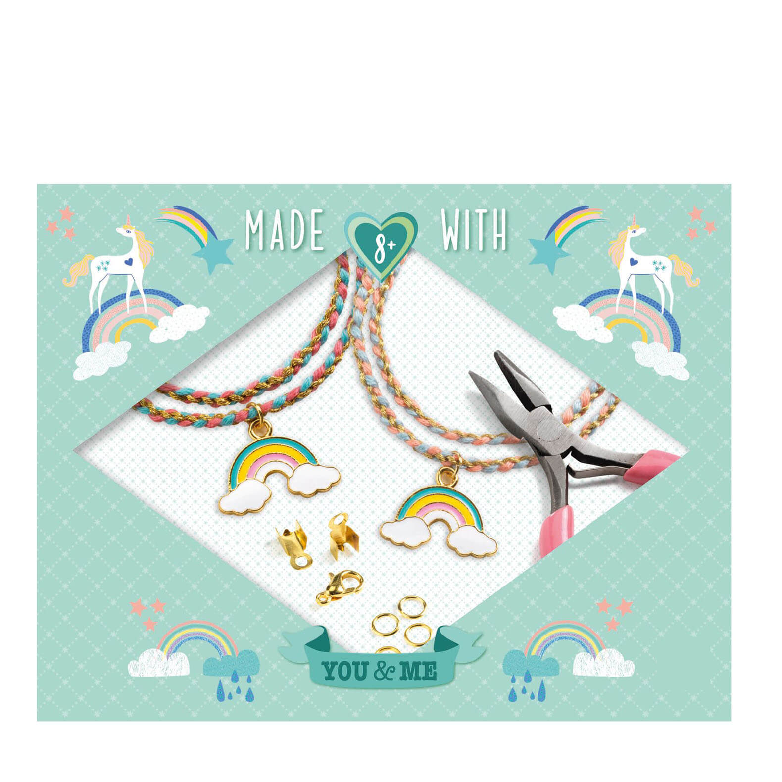 Jewellery Craft Set - Rainbow Clouds