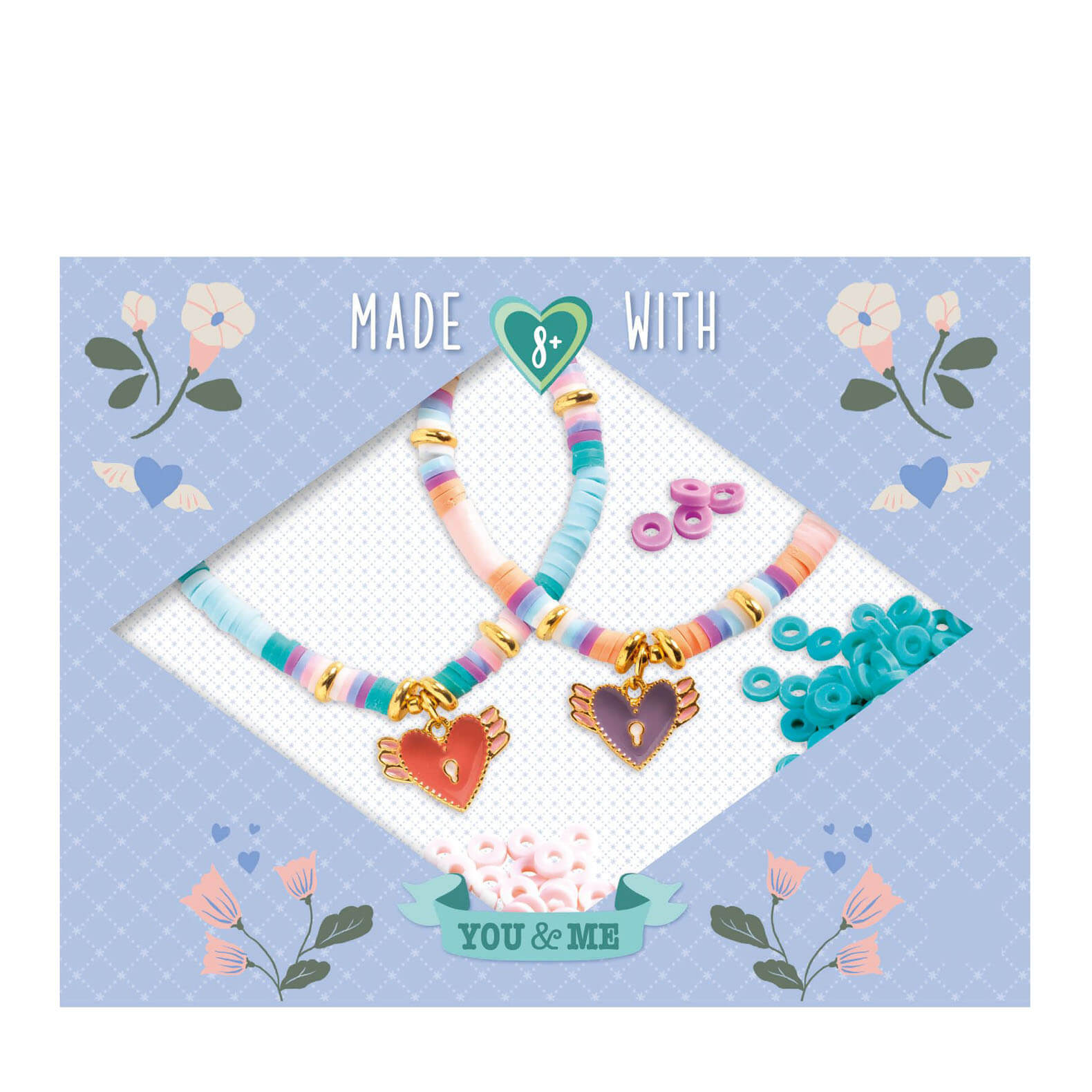 Make It Yourself Bracelets Craft Set - Hearts