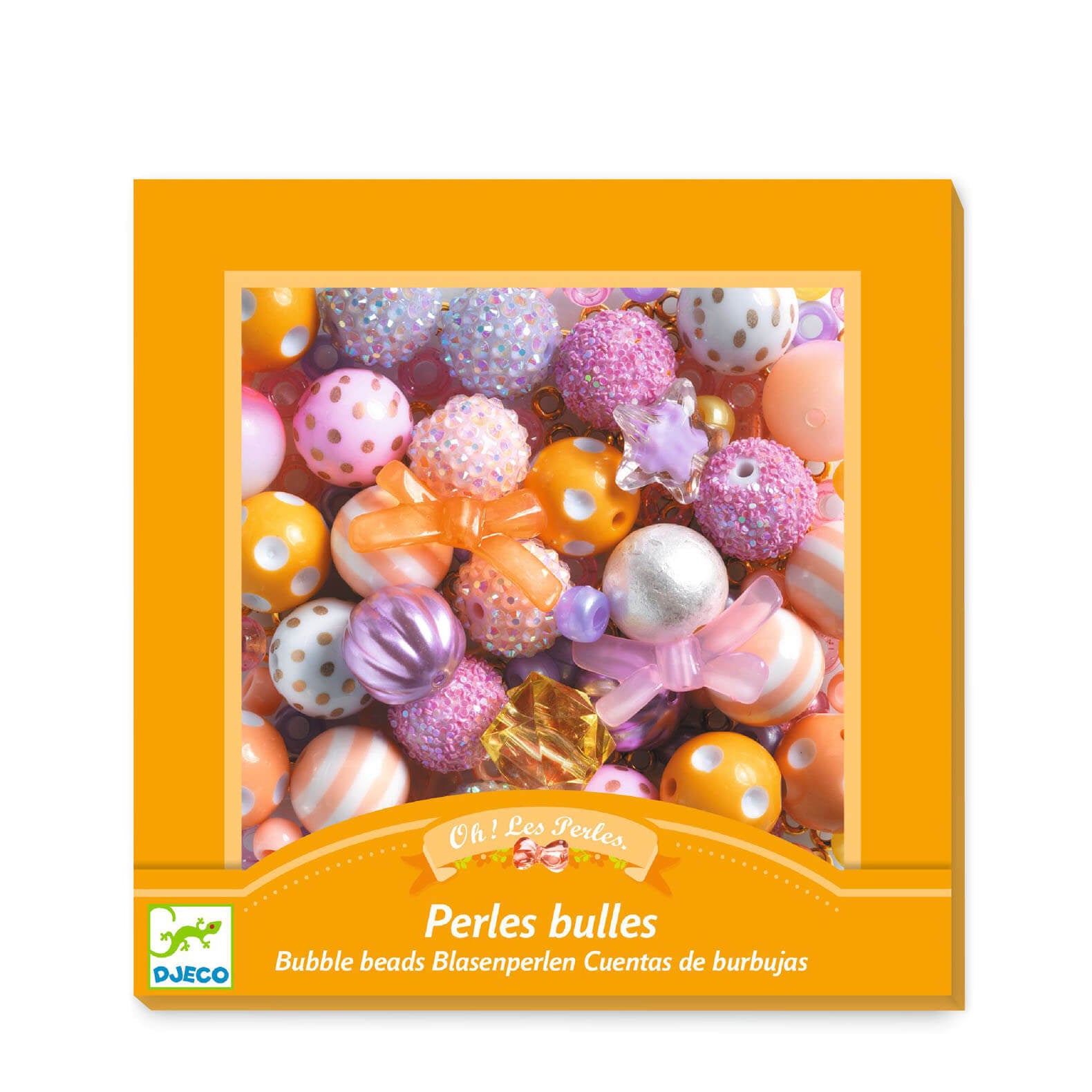 Make It Yourself Necklaces Craft Set - Bubble Beads Gold