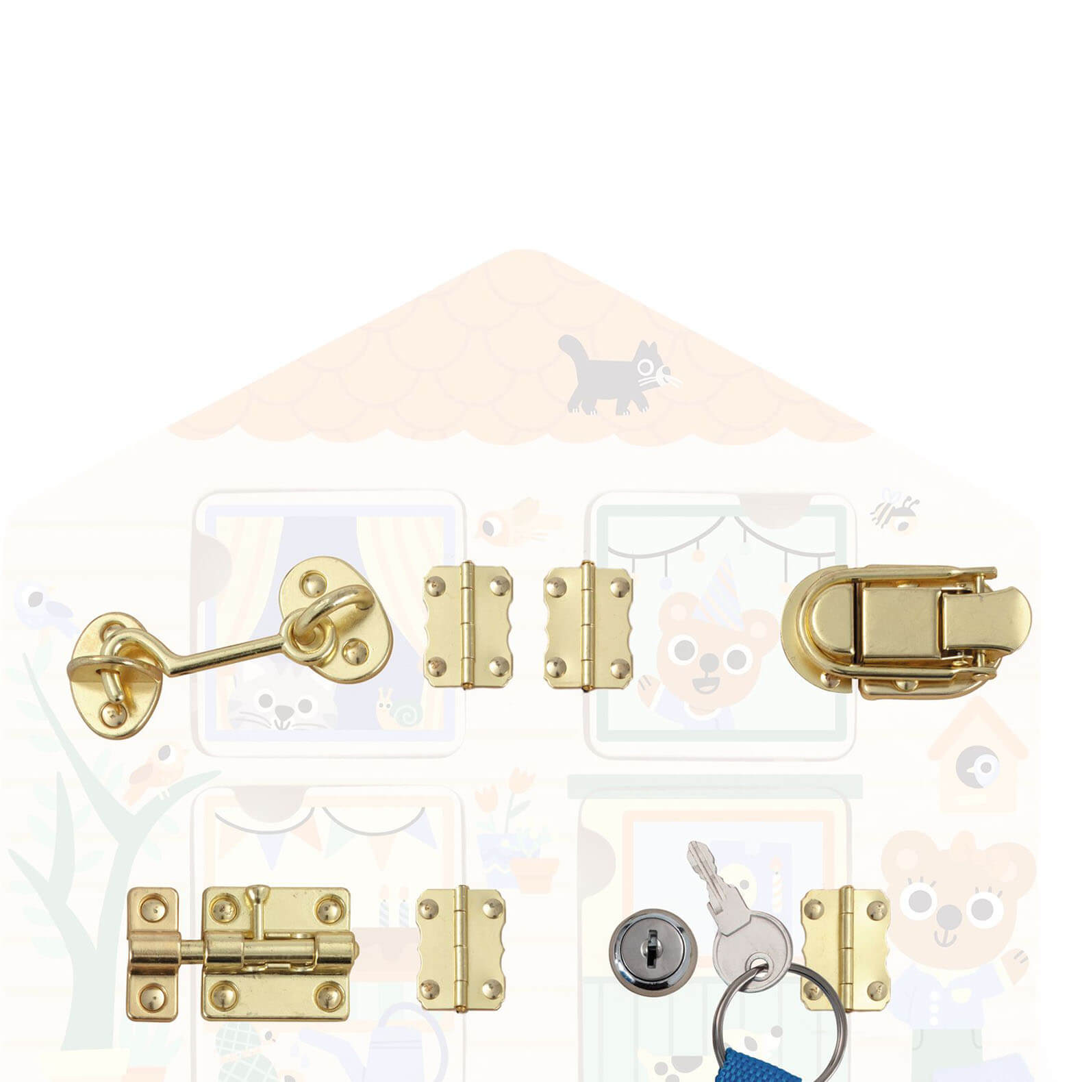 Key and Lock House Board