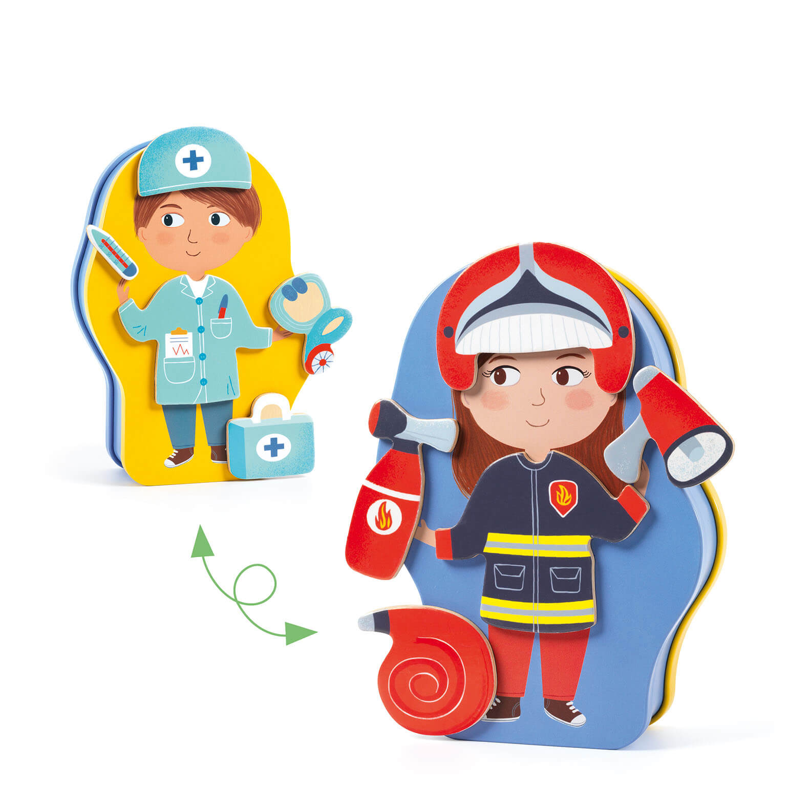 Magnetic Game - Dress Up Jobs