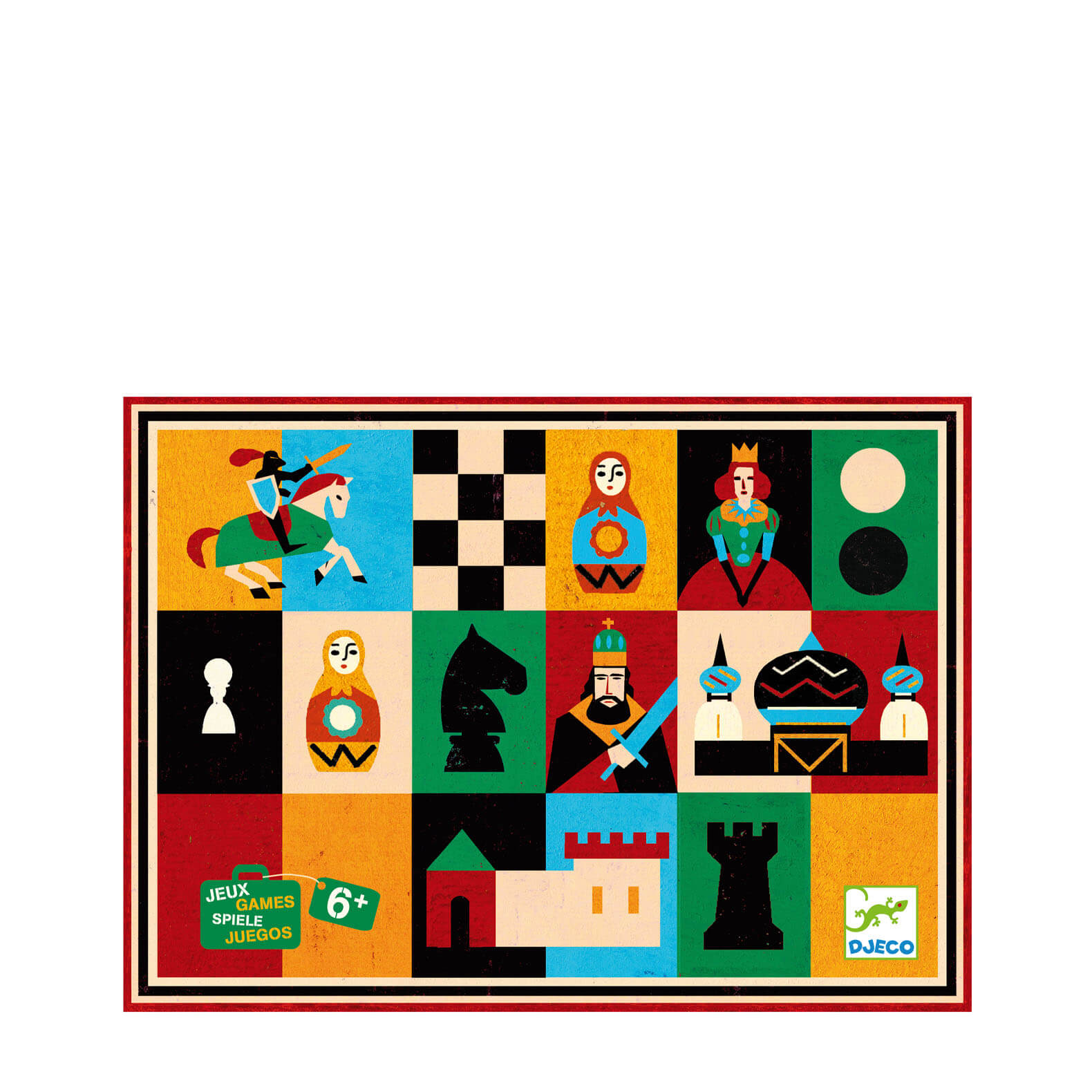 Chess and Checkers Suitcase