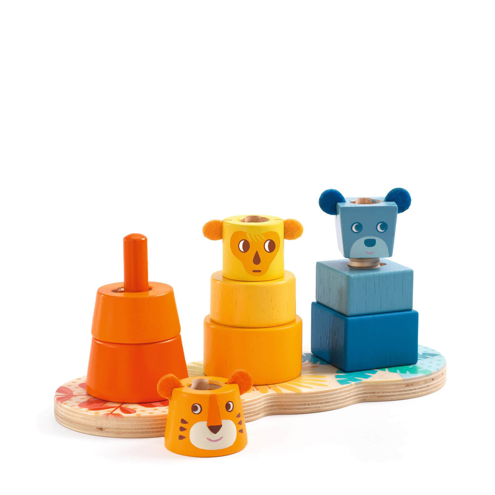 Wooden Animal Multi Stacker