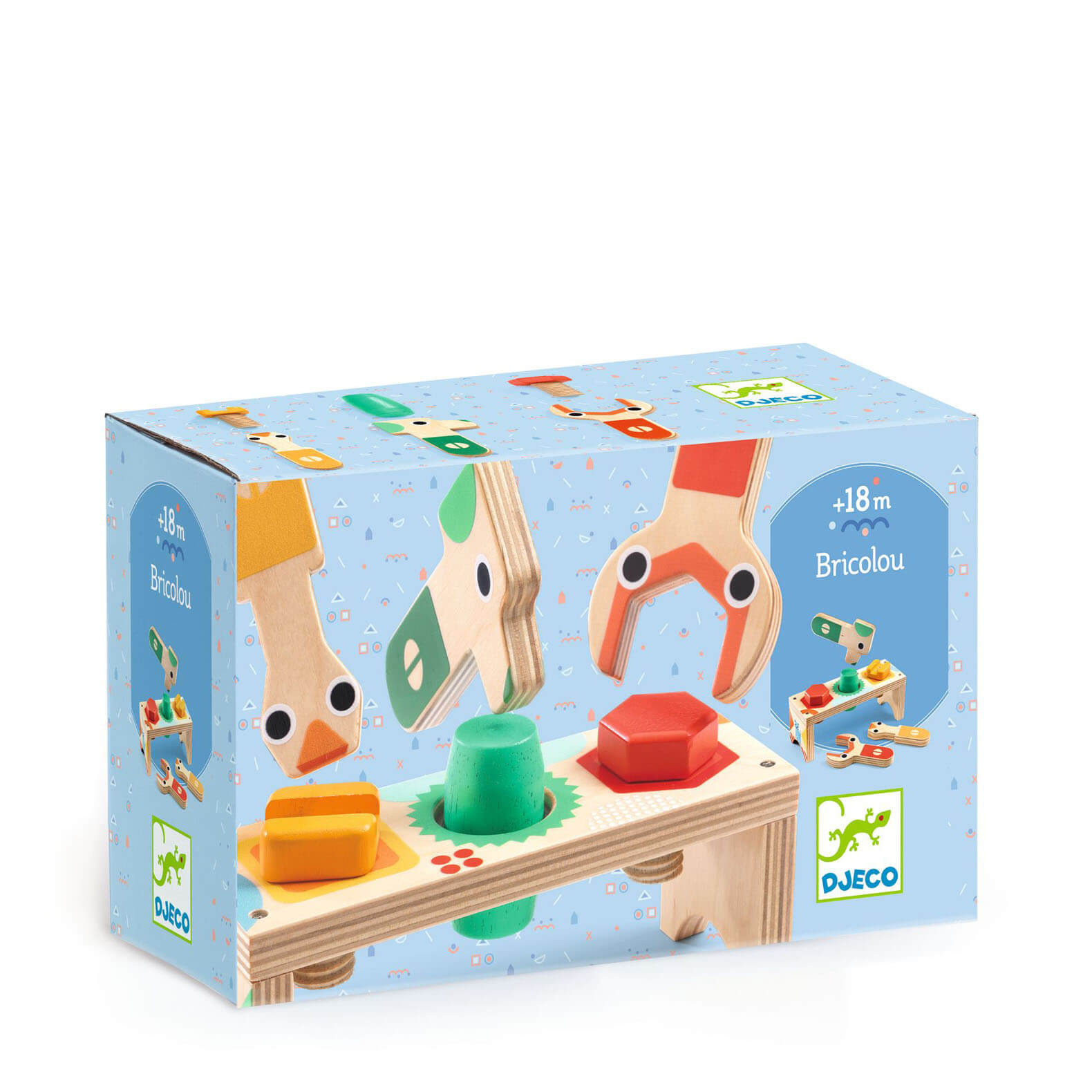 Wooden Tool Bench - Bricolou