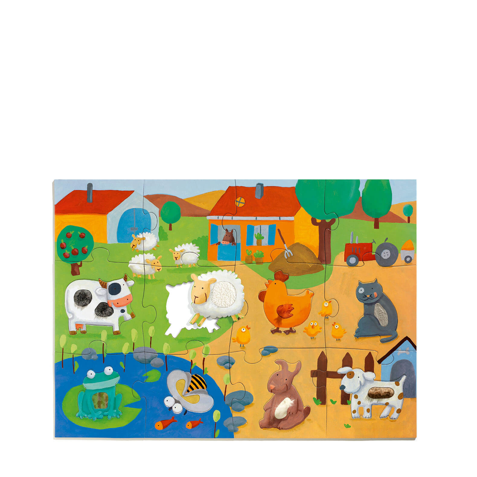 Giant 20 Piece Puzzle - Tactile Farm