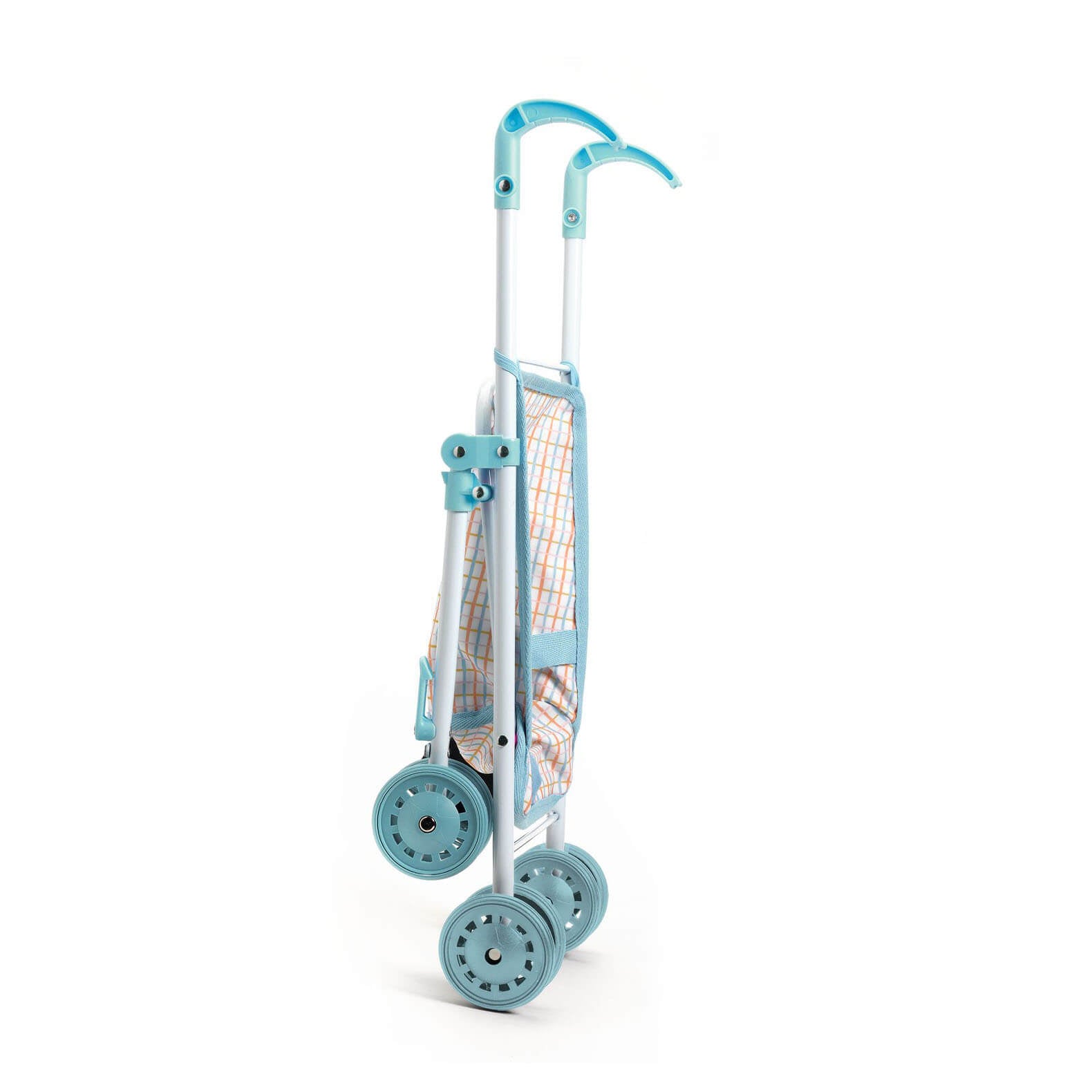 Doll Stroller 44cm - Blue Lines