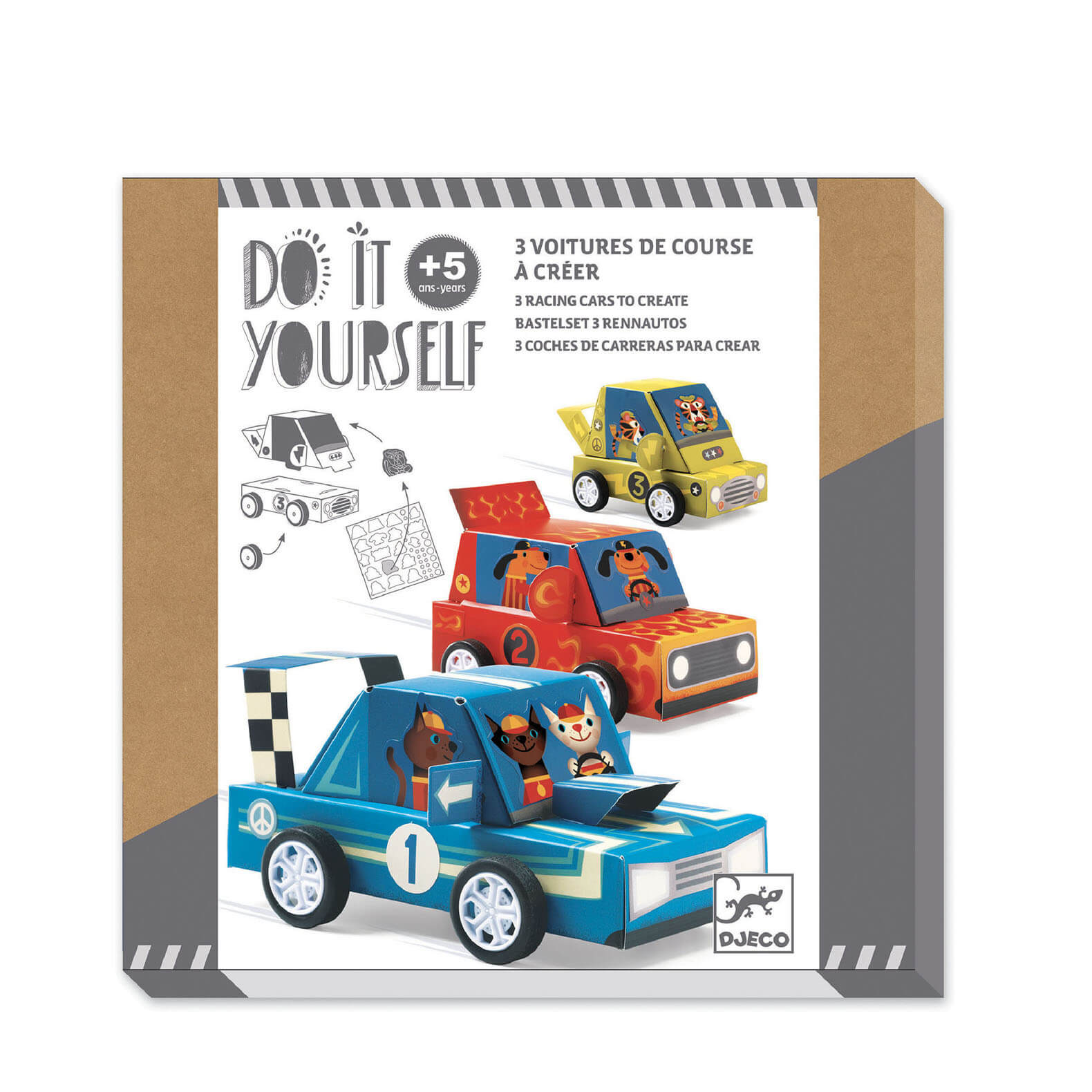Do It Yourself Craft Set - Grand Prix Racing Cars