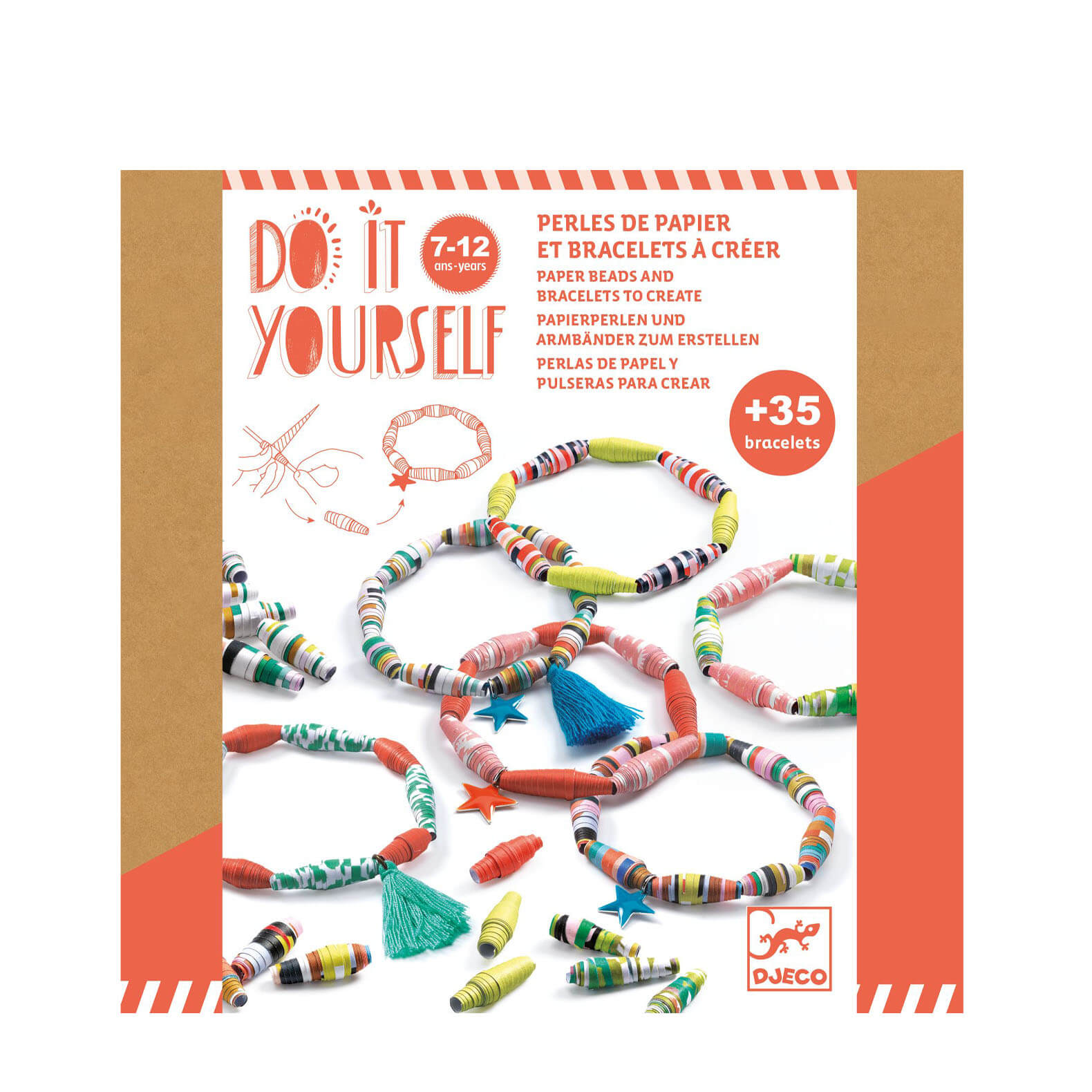 Djeco Do It Yourself Pop and Colourful Bracelets
