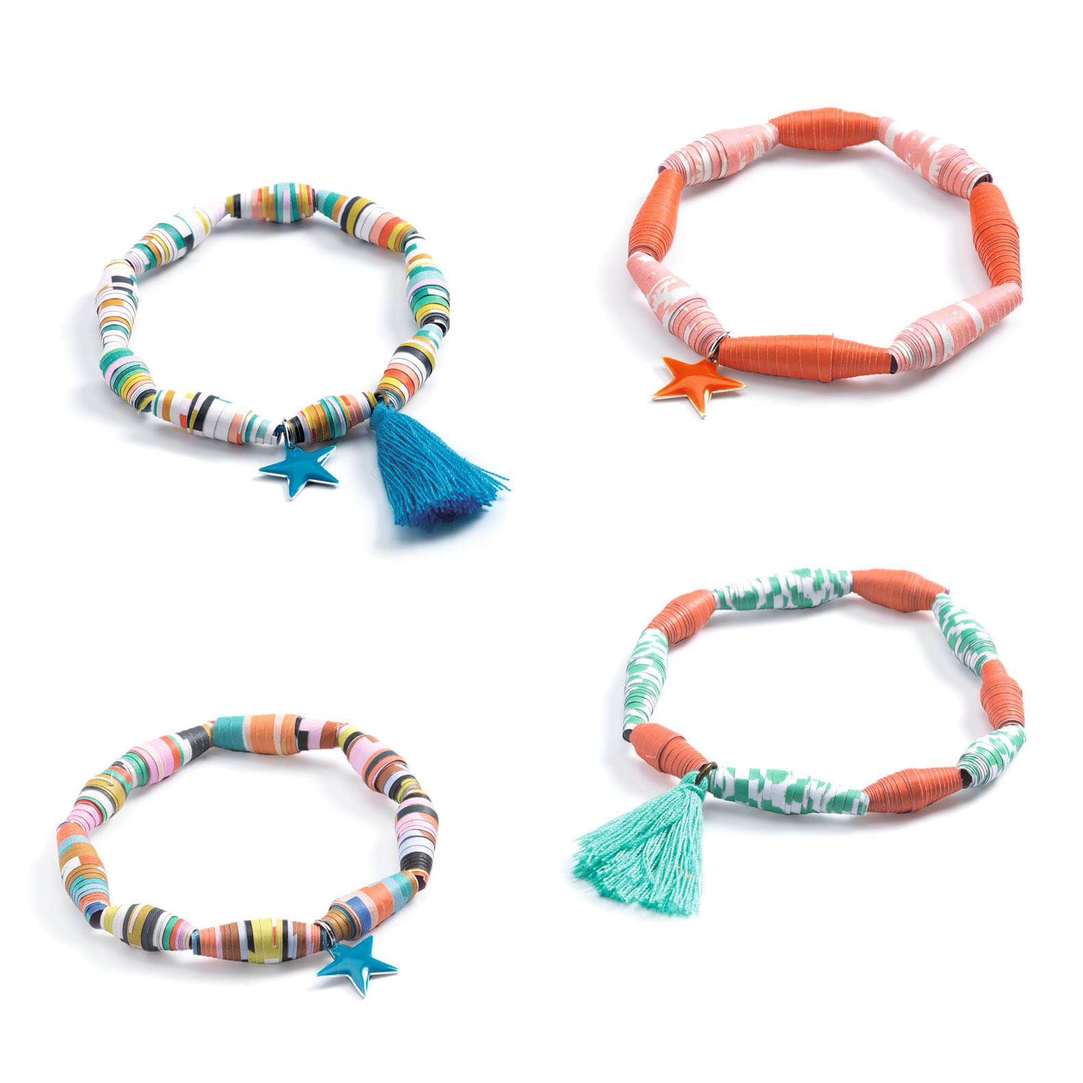 Do It Yourself Craft Set - Colourful Pop Bracelets