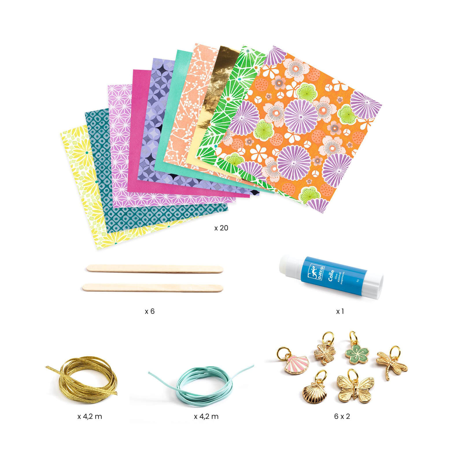 Do It Yourself Craft Set - Golden Chic Bracelets