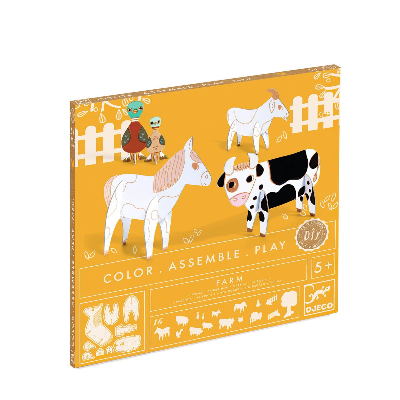 Colour Assemble Play Craft Set - Farm